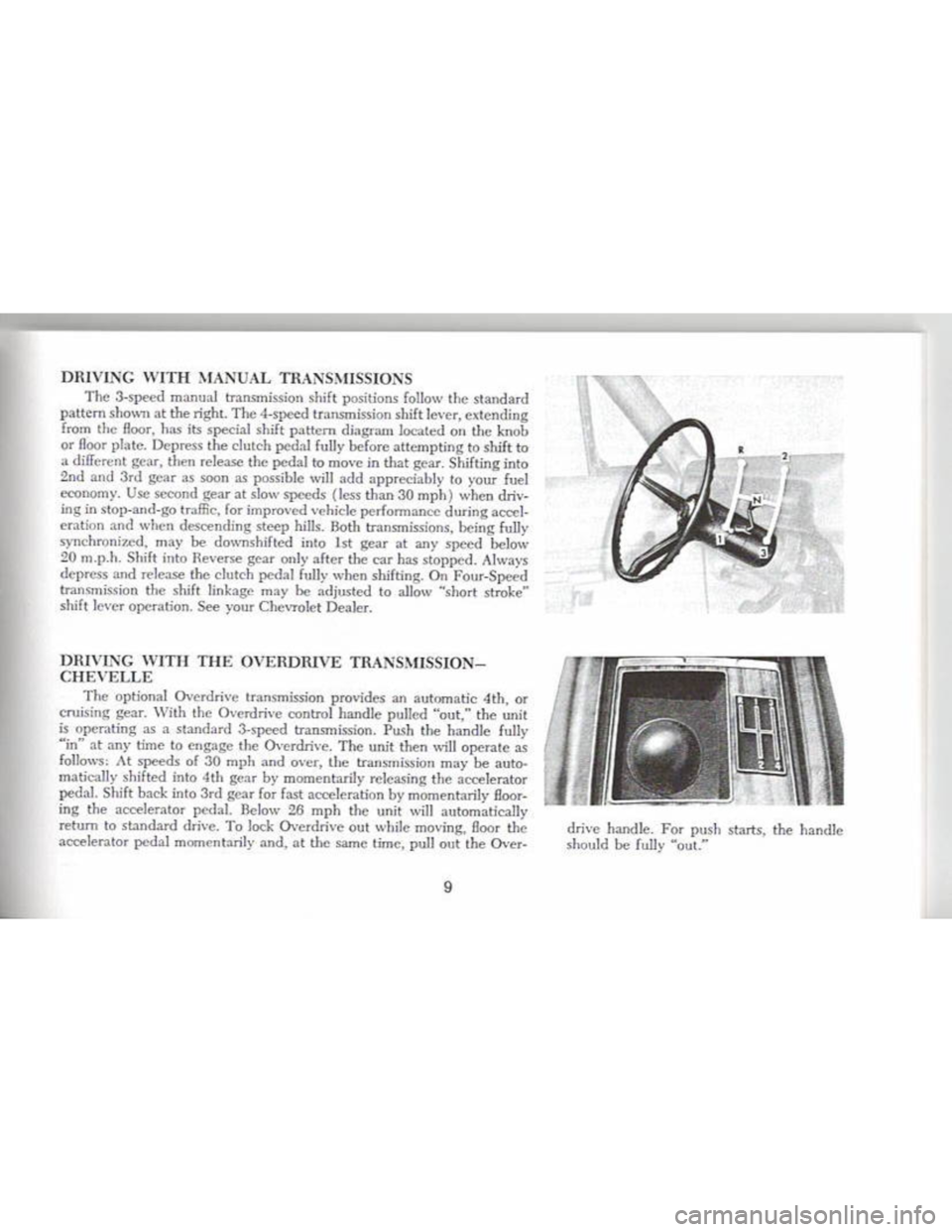 CHEVROLET CAMARO 1968 User Guide CHEVROLET CAMARO 1968 User Guide