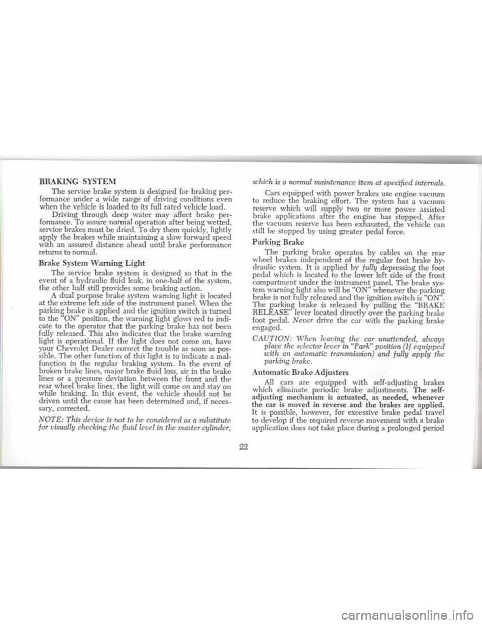 CHEVROLET CAMARO 1968 Owners Manual CHEVROLET CAMARO 1968 Owners Manual