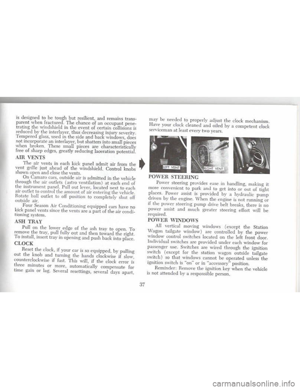 CHEVROLET CAMARO 1968 Owners Guide CHEVROLET CAMARO 1968 Owners Guide