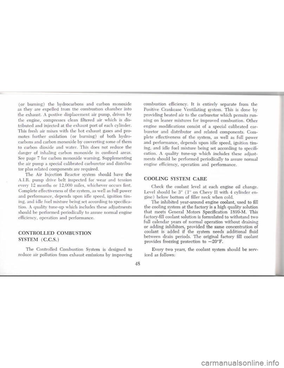 CHEVROLET CAMARO 1968 Service Manual CHEVROLET CAMARO 1968 Service Manual