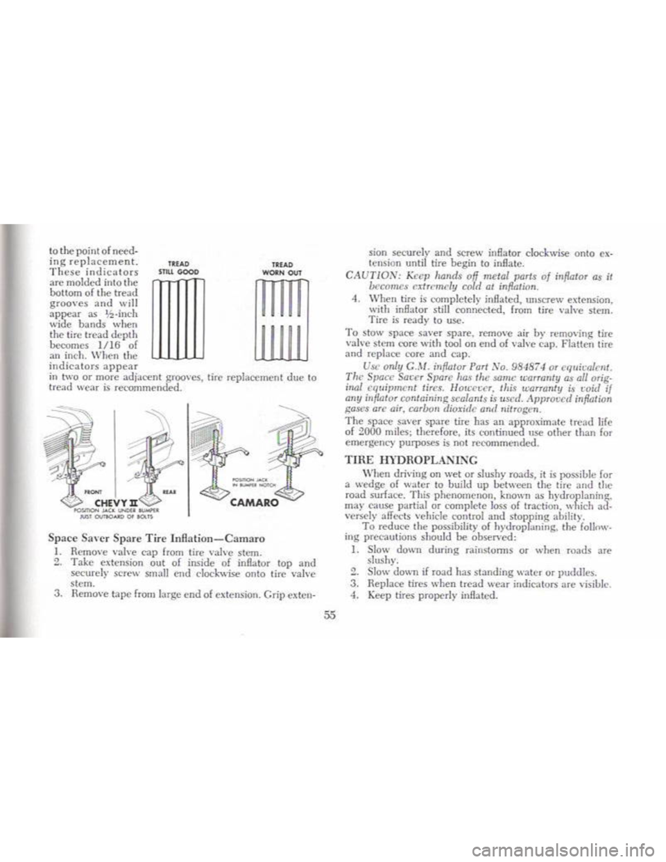 CHEVROLET CAMARO 1968 Workshop Manual CHEVROLET CAMARO 1968 Workshop Manual