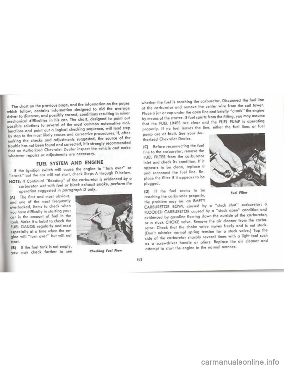 CHEVROLET CAMARO 1968 Repair Manual 