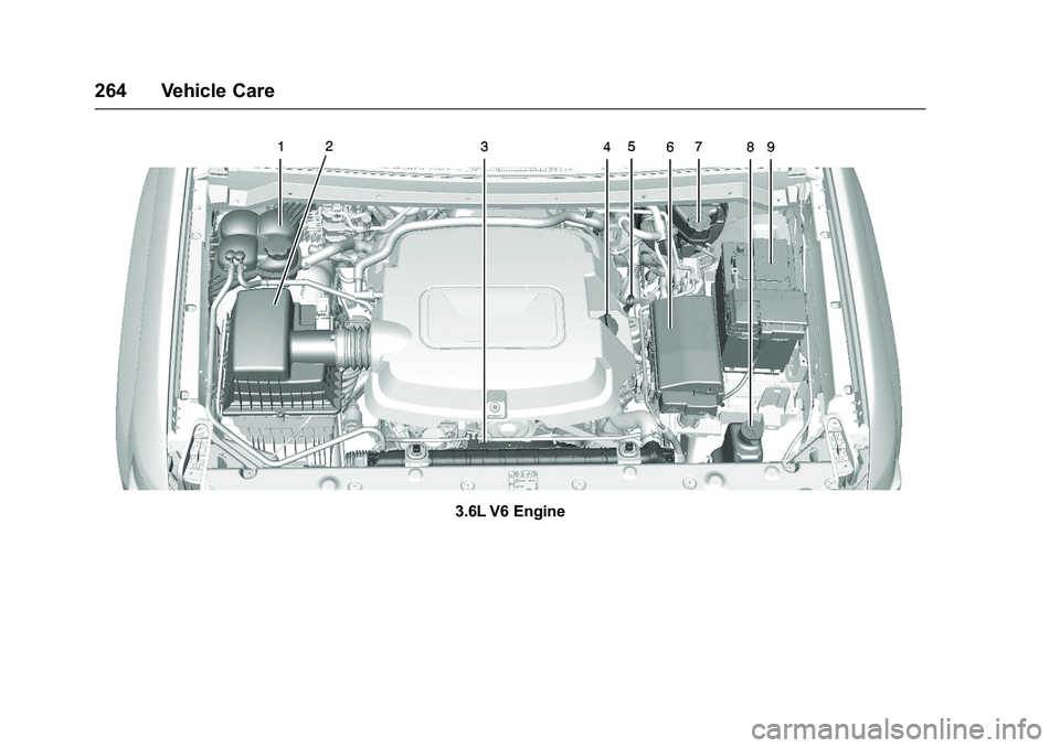 CHEVROLET COLORADO Z71 2016 Owners Manual Chevrolet Colorado Owner Manual (GMNA-Localizing-U.S/Canada/Mexico-
9159327) - 2016 - crc - 8/28/15
264 Vehicle Care
3.6L V6 Engine CHEVROLET COLORADO Z71 2016 Owners Manual Chevrolet Colorado Owner Manual (GMNA-Localizing-U.S/Canada/Mexico-
9159327) - 2016 - crc - 8/28/15
264 Vehicle Care
3.6L V6 Engine