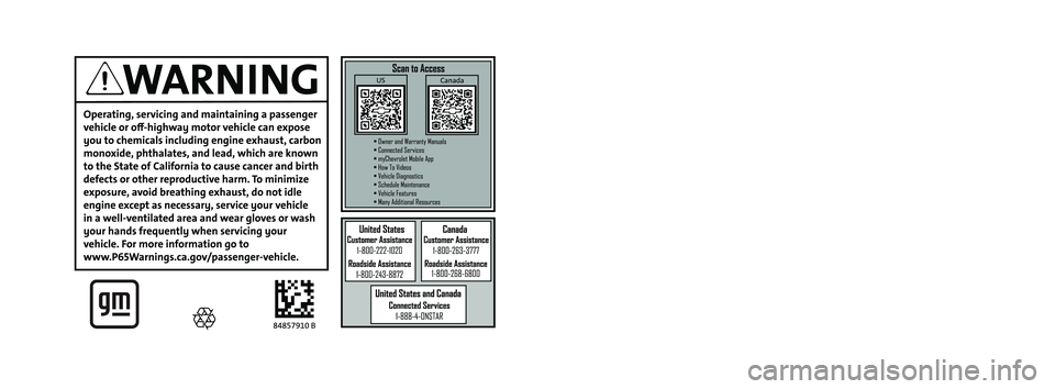 CHEVROLET TRAX 2023  Owners Manual C
M
Y
CM
MY
CY
CMY
K
ai162101692142_22_CHEV_TRAX_COV_en_US_84857910B_2021JUN7.pdf   1   5/14/\
2021   2:28:42 PM                                                                  