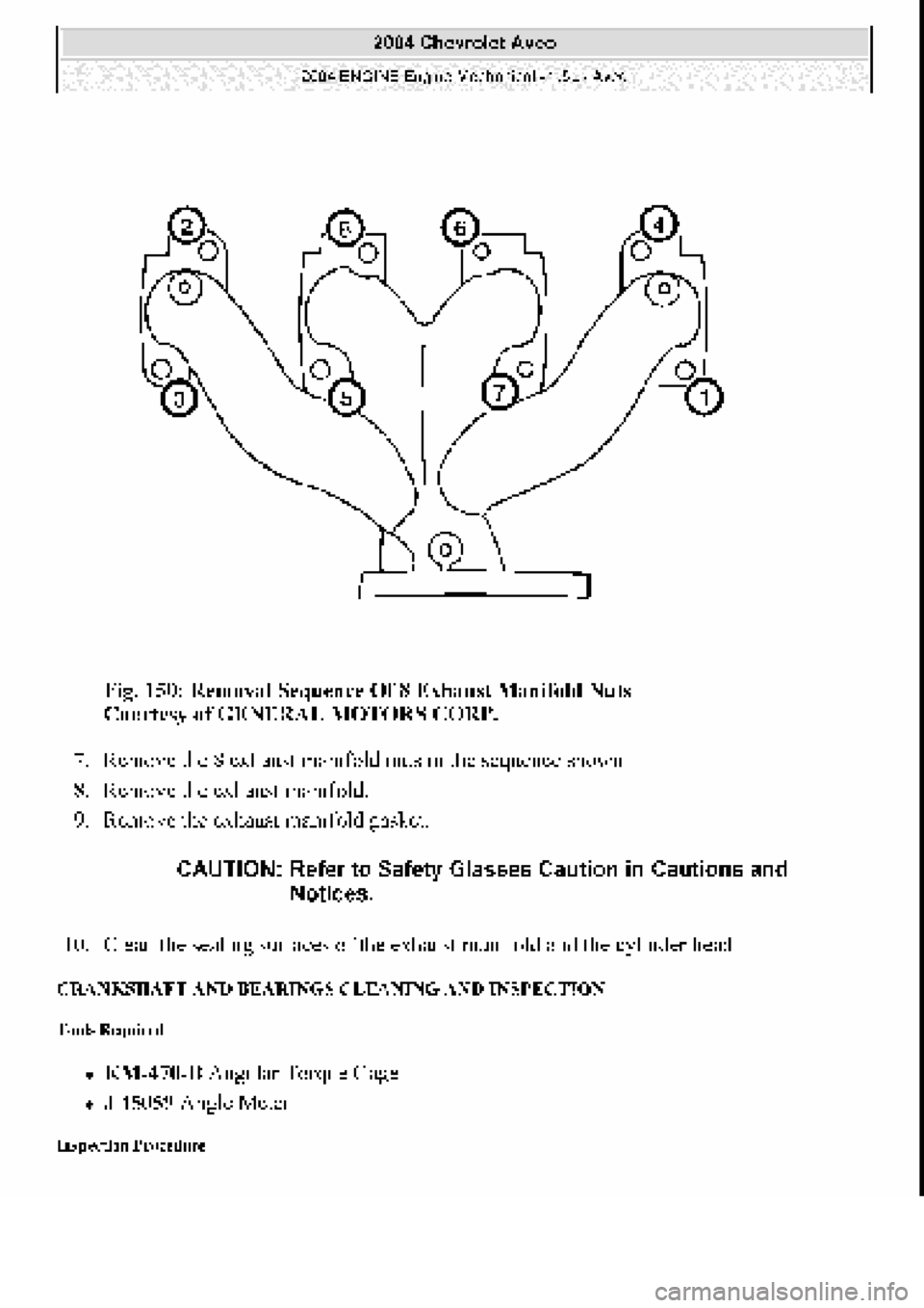 CHEVROLET AVEO 2002  Service Repair Manual 