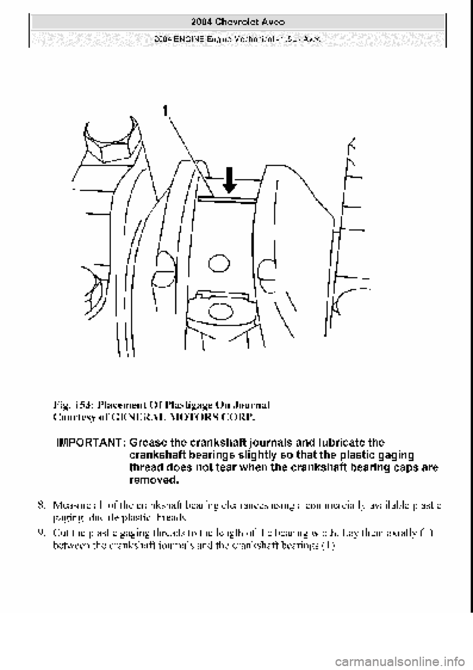 CHEVROLET AVEO 2002  Service Repair Manual 