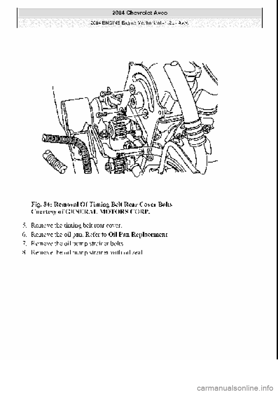 CHEVROLET AVEO 2002 Service Repair Manual CHEVROLET AVEO 2002 Service Repair Manual