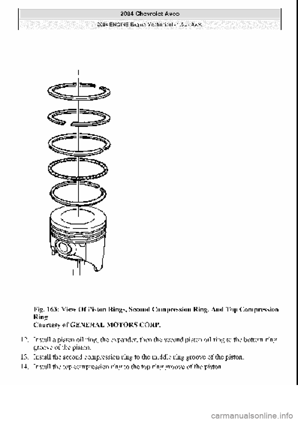 CHEVROLET AVEO 2002  Service Repair Manual 