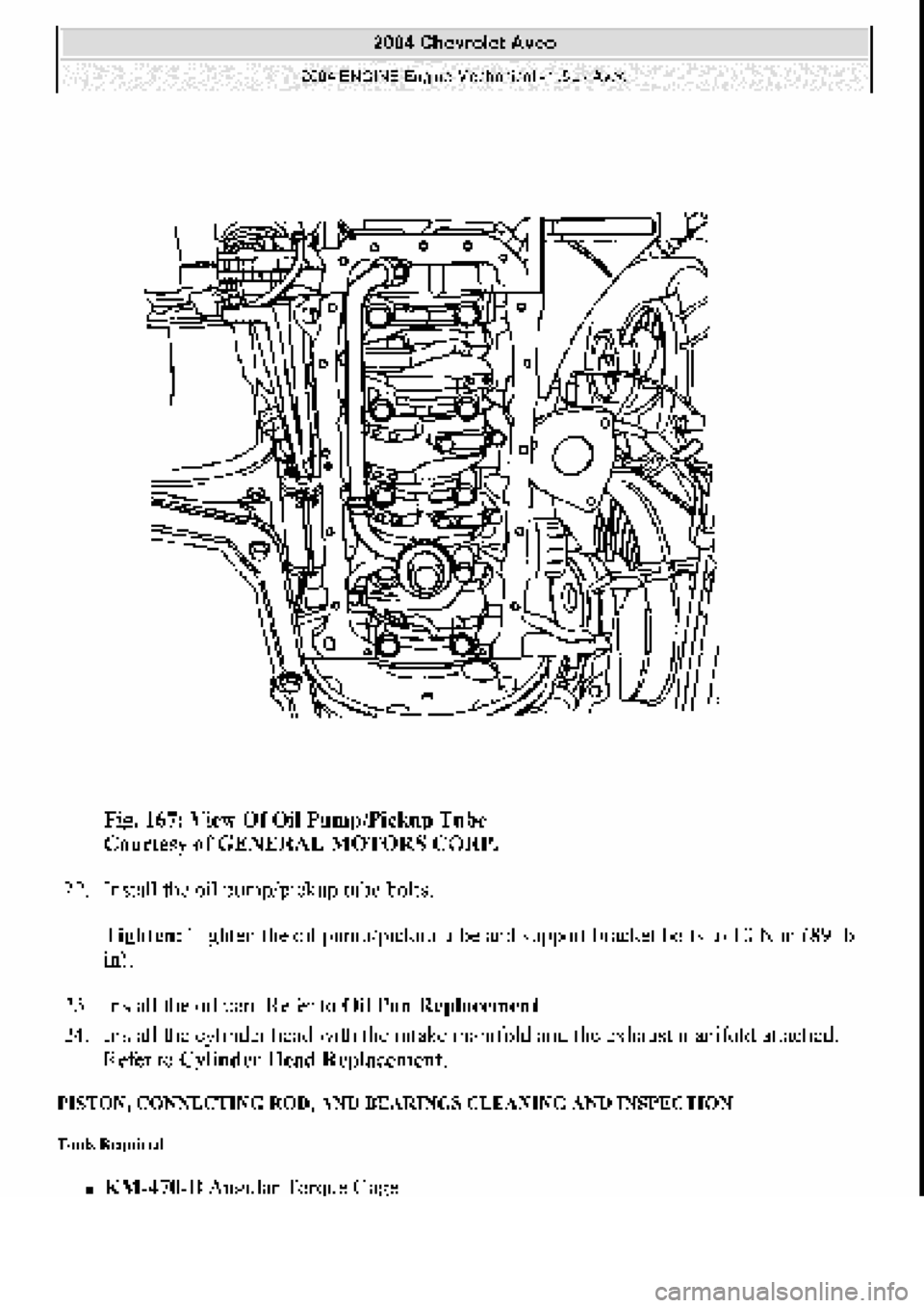 CHEVROLET AVEO 2002  Service Repair Manual 