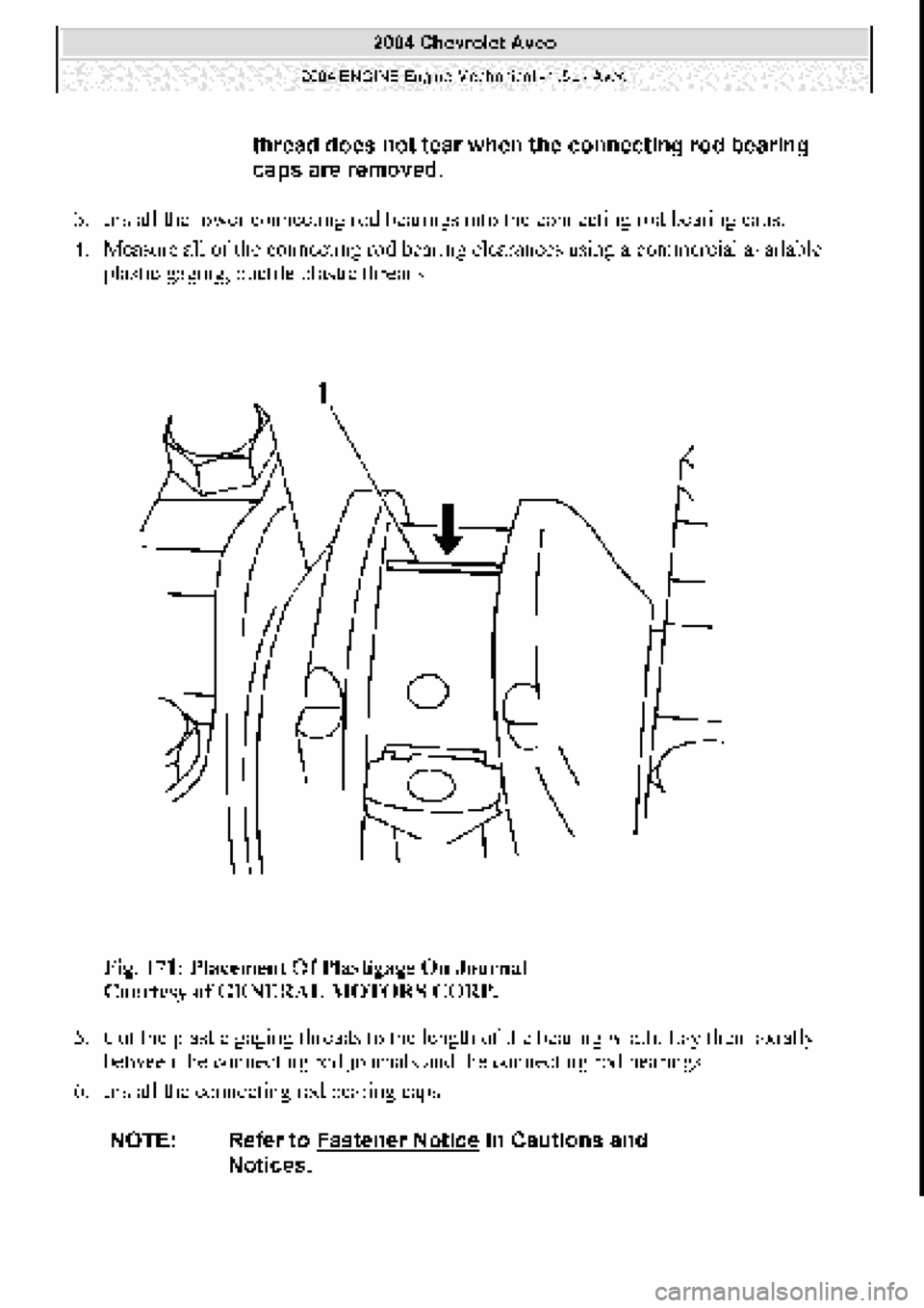 CHEVROLET AVEO 2002  Service Repair Manual 