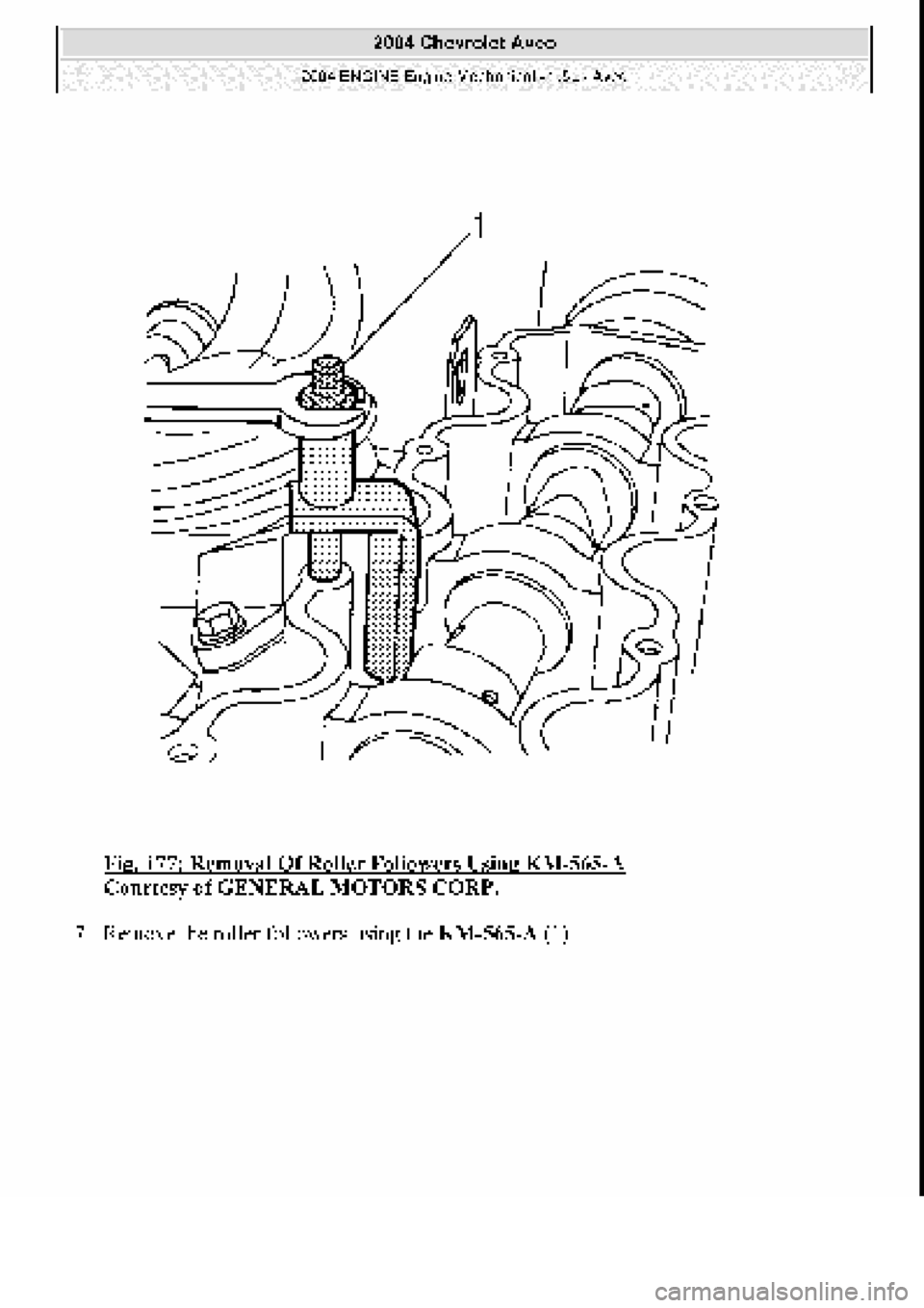 CHEVROLET AVEO 2002  Service Repair Manual 