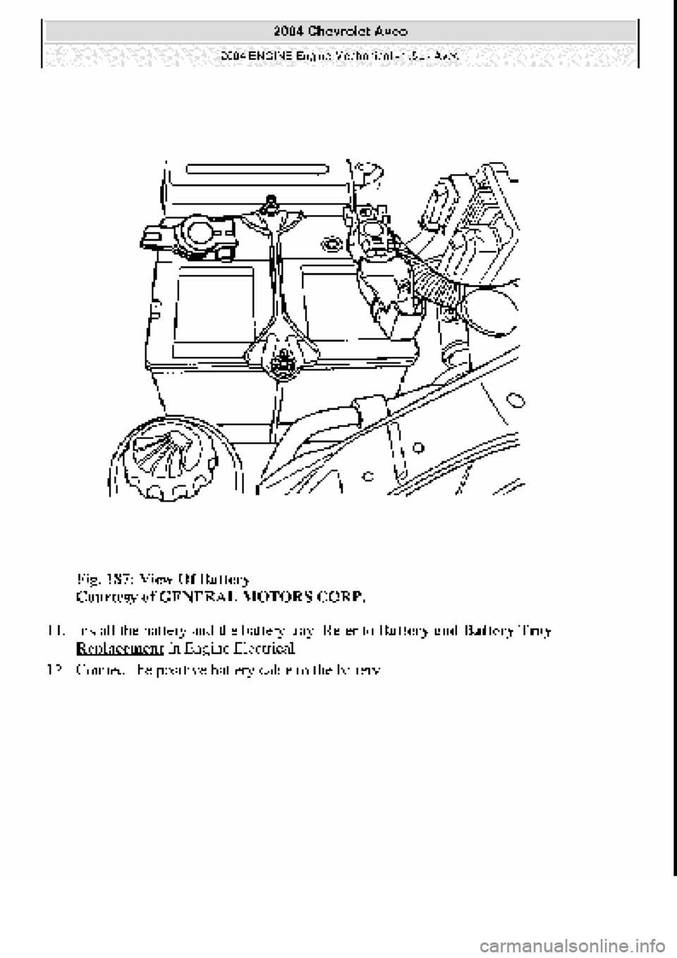 CHEVROLET AVEO 2002  Service Repair Manual 