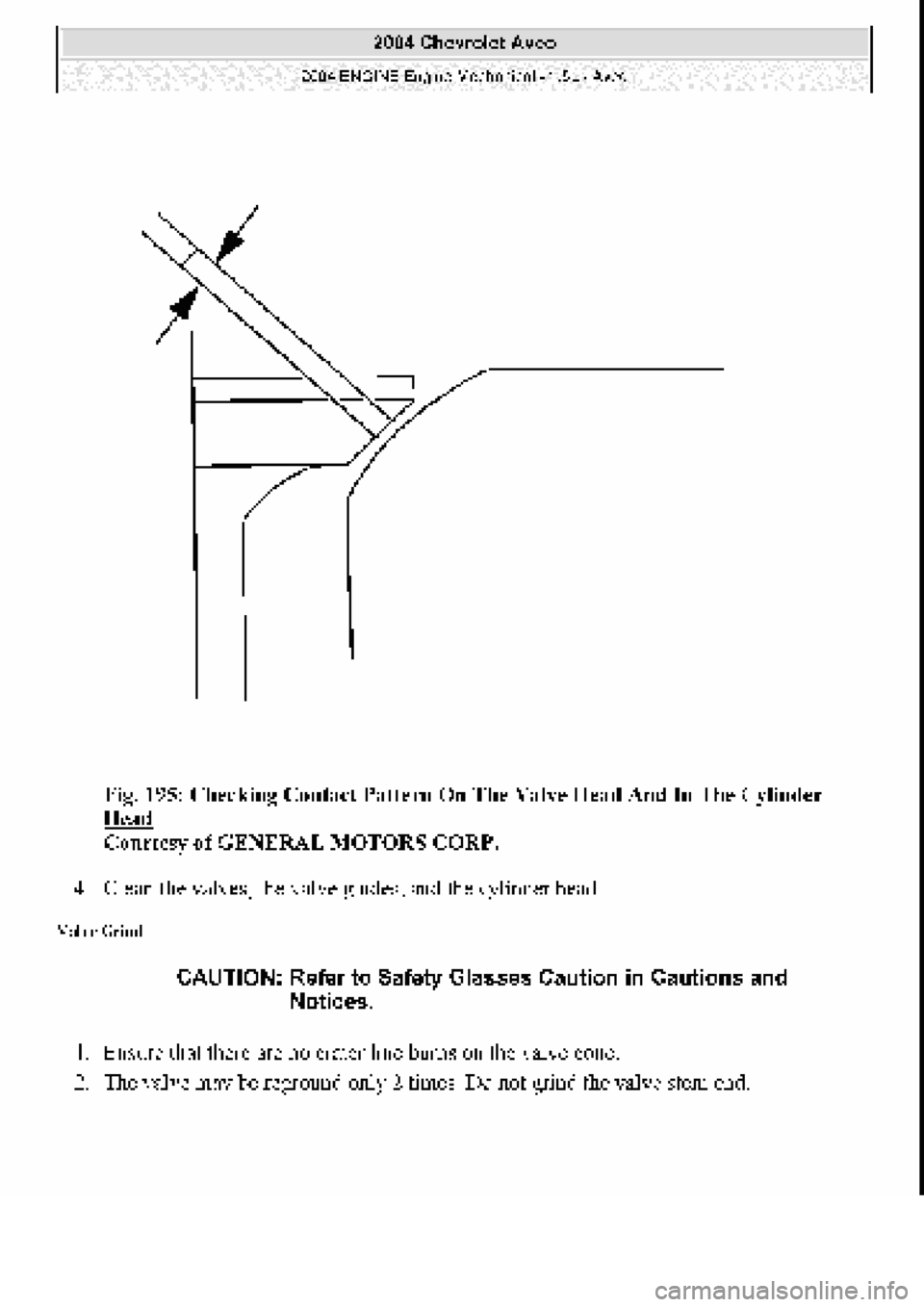 CHEVROLET AVEO 2002  Service Repair Manual 