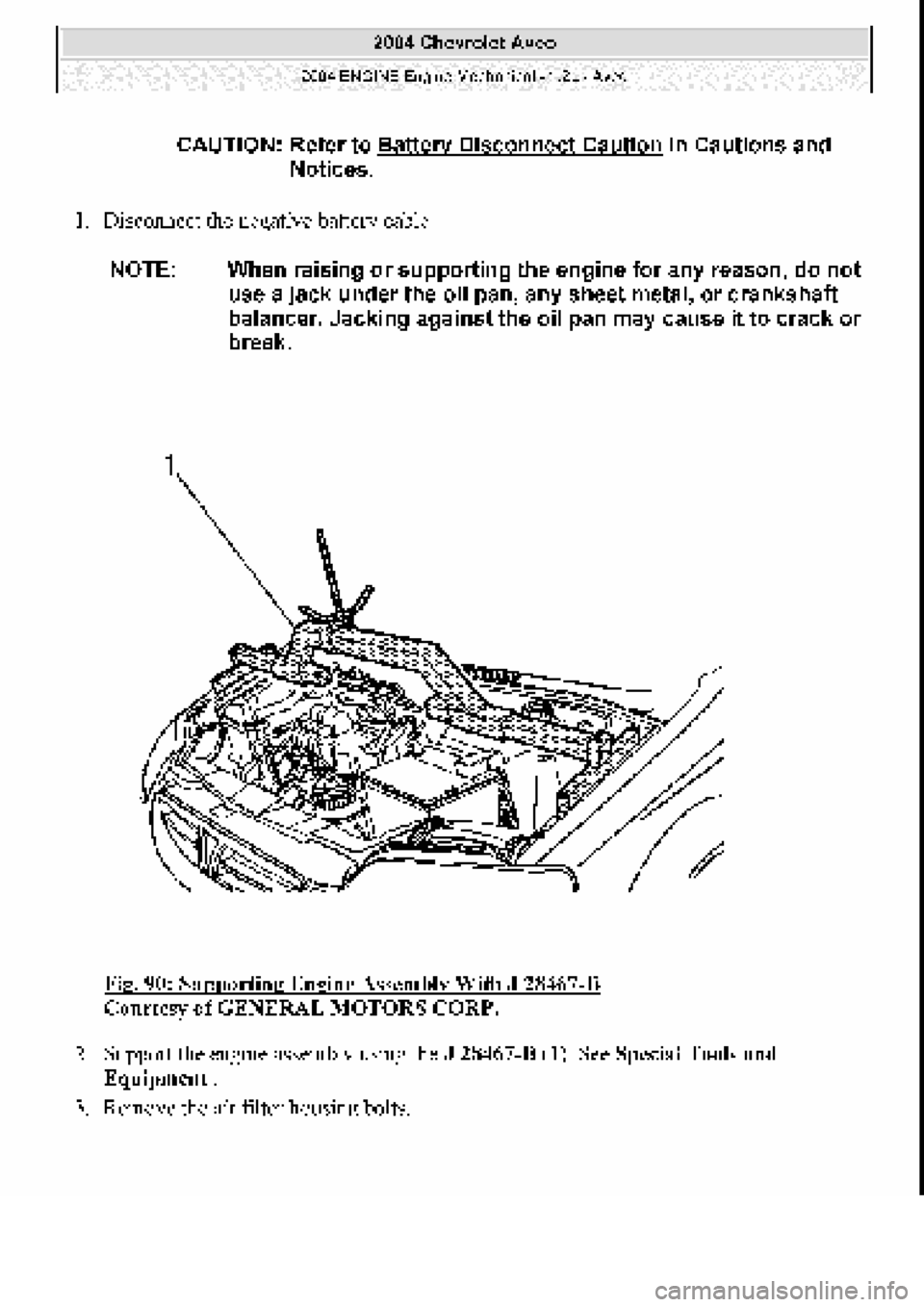 CHEVROLET AVEO 2002 Service Repair Manual CHEVROLET AVEO 2002 Service Repair Manual
