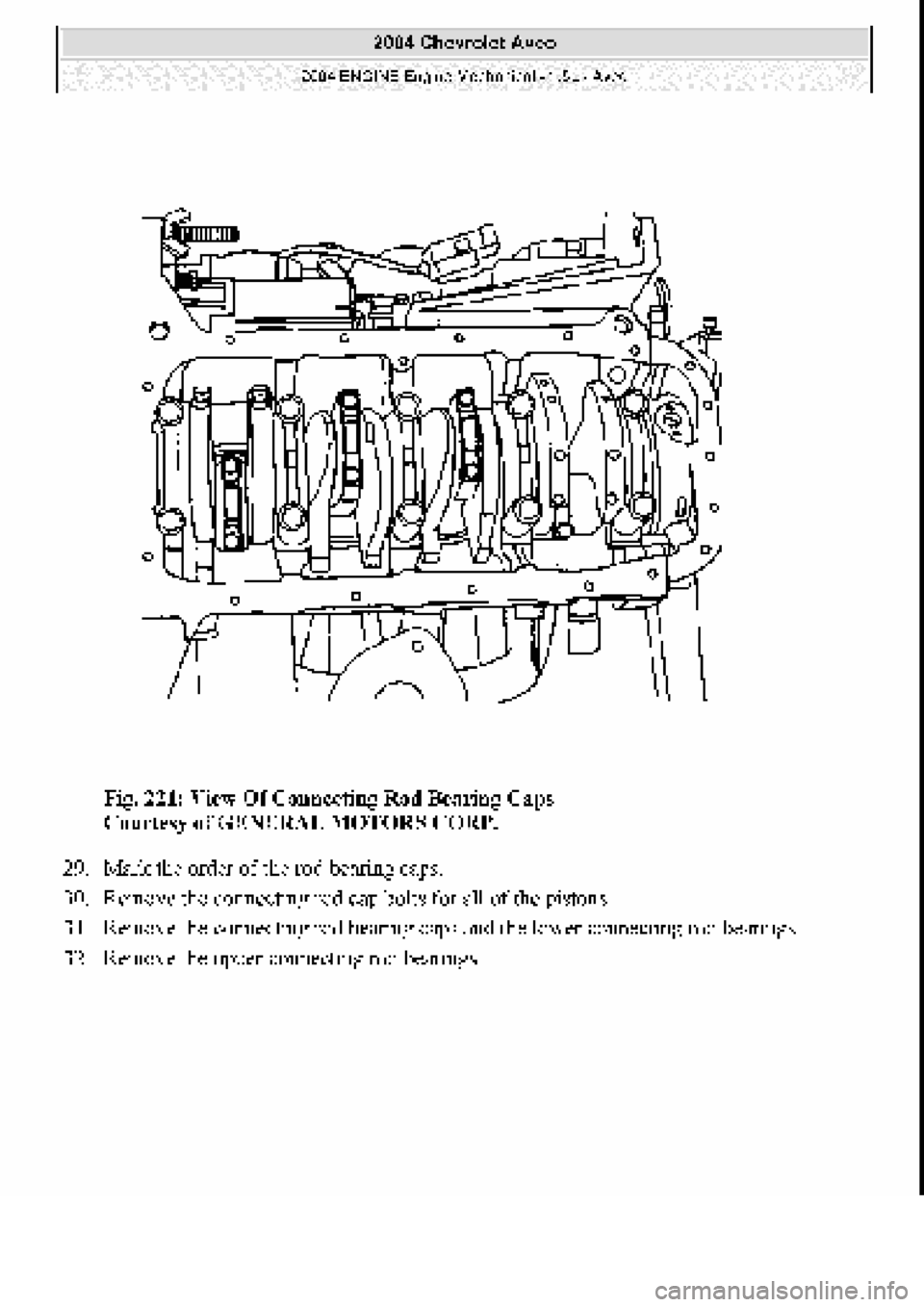 CHEVROLET AVEO 2002  Service Repair Manual 