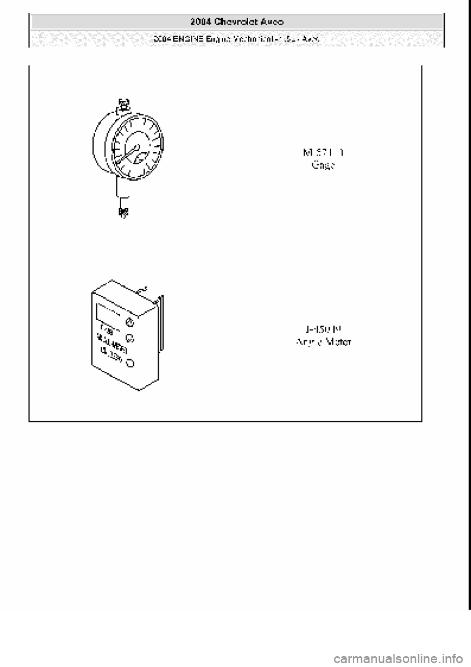 CHEVROLET AVEO 2002  Service Repair Manual 