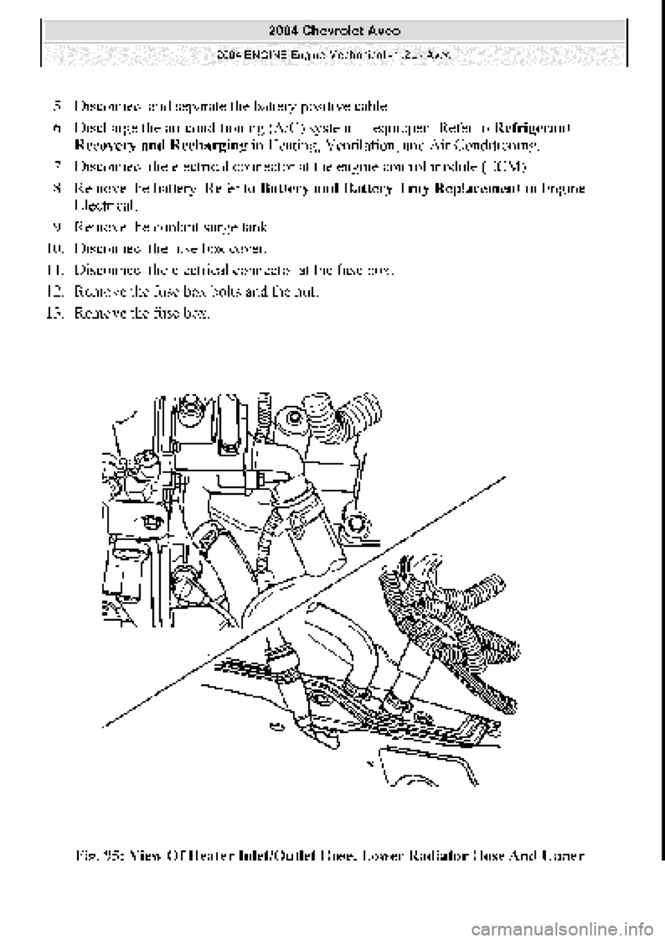 CHEVROLET AVEO 2002 Service Repair Manual CHEVROLET AVEO 2002 Service Repair Manual