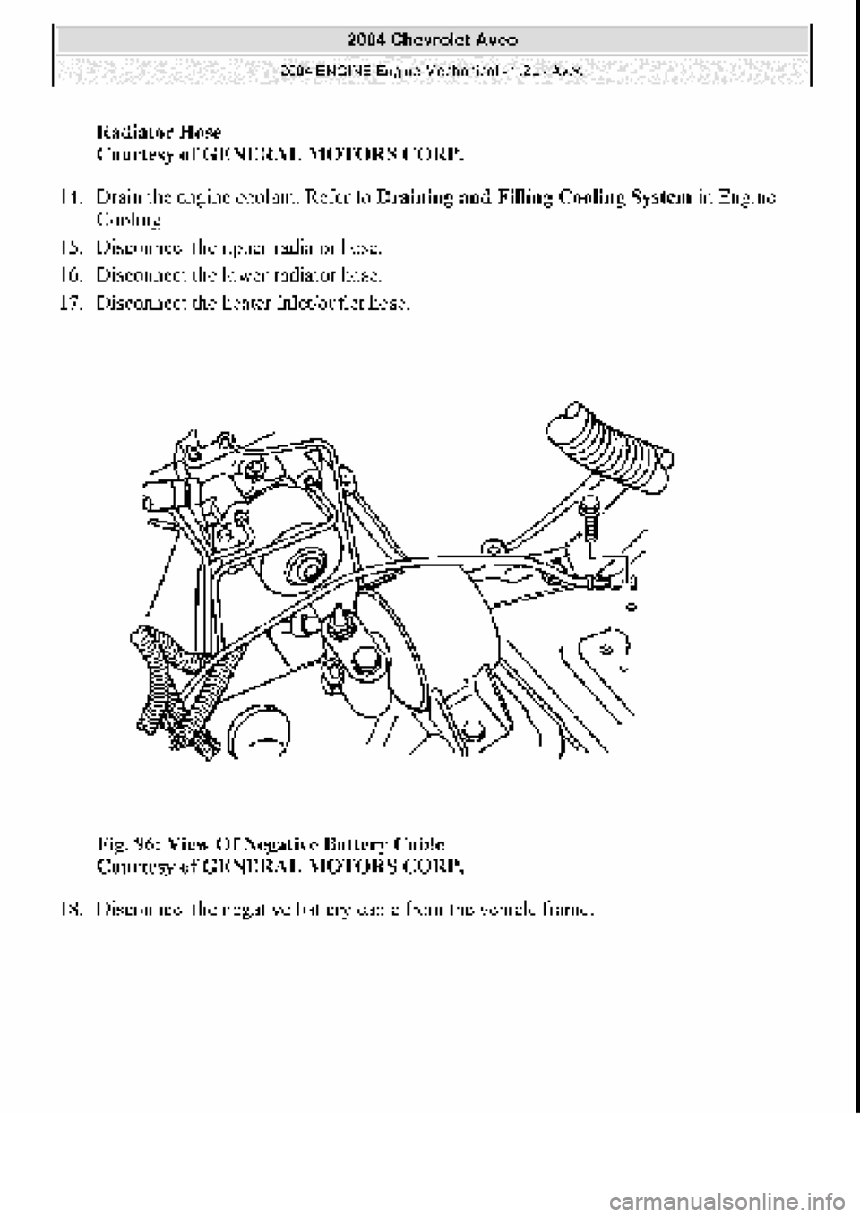 CHEVROLET AVEO 2002 Service Repair Manual CHEVROLET AVEO 2002 Service Repair Manual