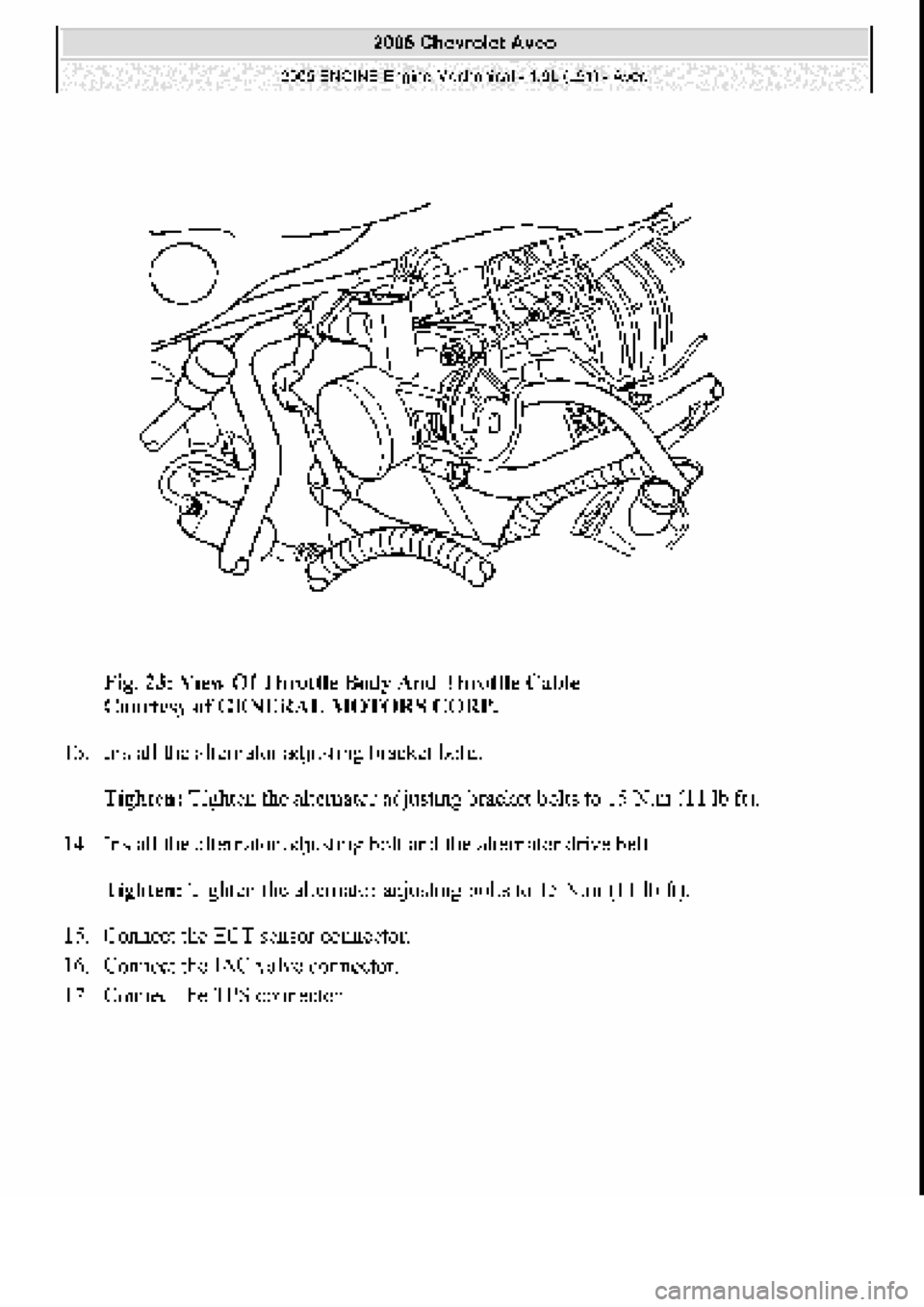 CHEVROLET AVEO 2002 Service Repair Manual CHEVROLET AVEO 2002 Service Repair Manual