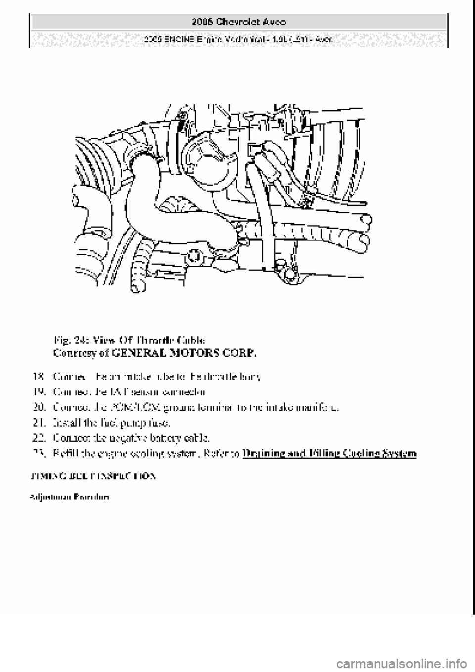 CHEVROLET AVEO 2002 Service Repair Manual CHEVROLET AVEO 2002 Service Repair Manual