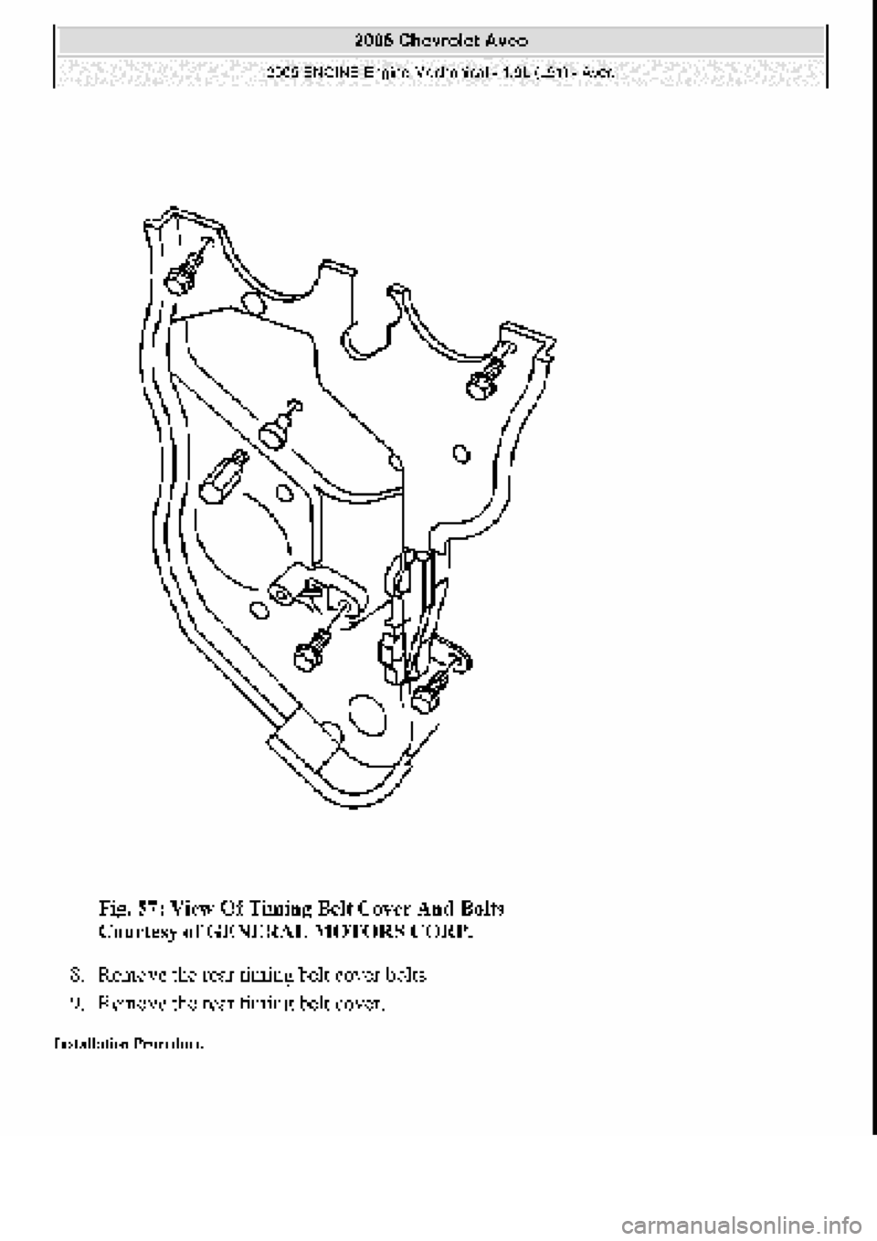 CHEVROLET AVEO 2002 Service Repair Manual CHEVROLET AVEO 2002 Service Repair Manual