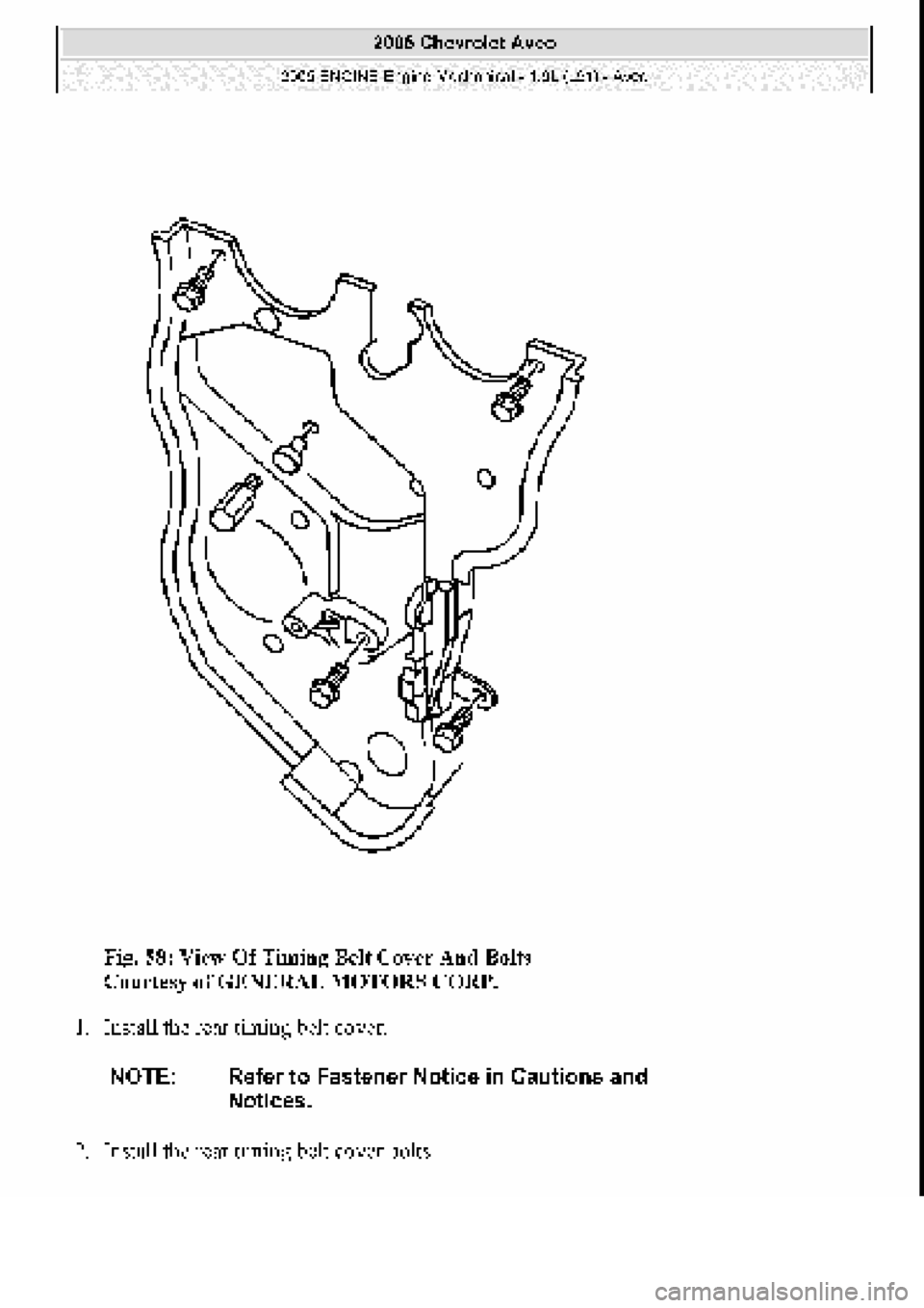 CHEVROLET AVEO 2002 Service Repair Manual CHEVROLET AVEO 2002 Service Repair Manual