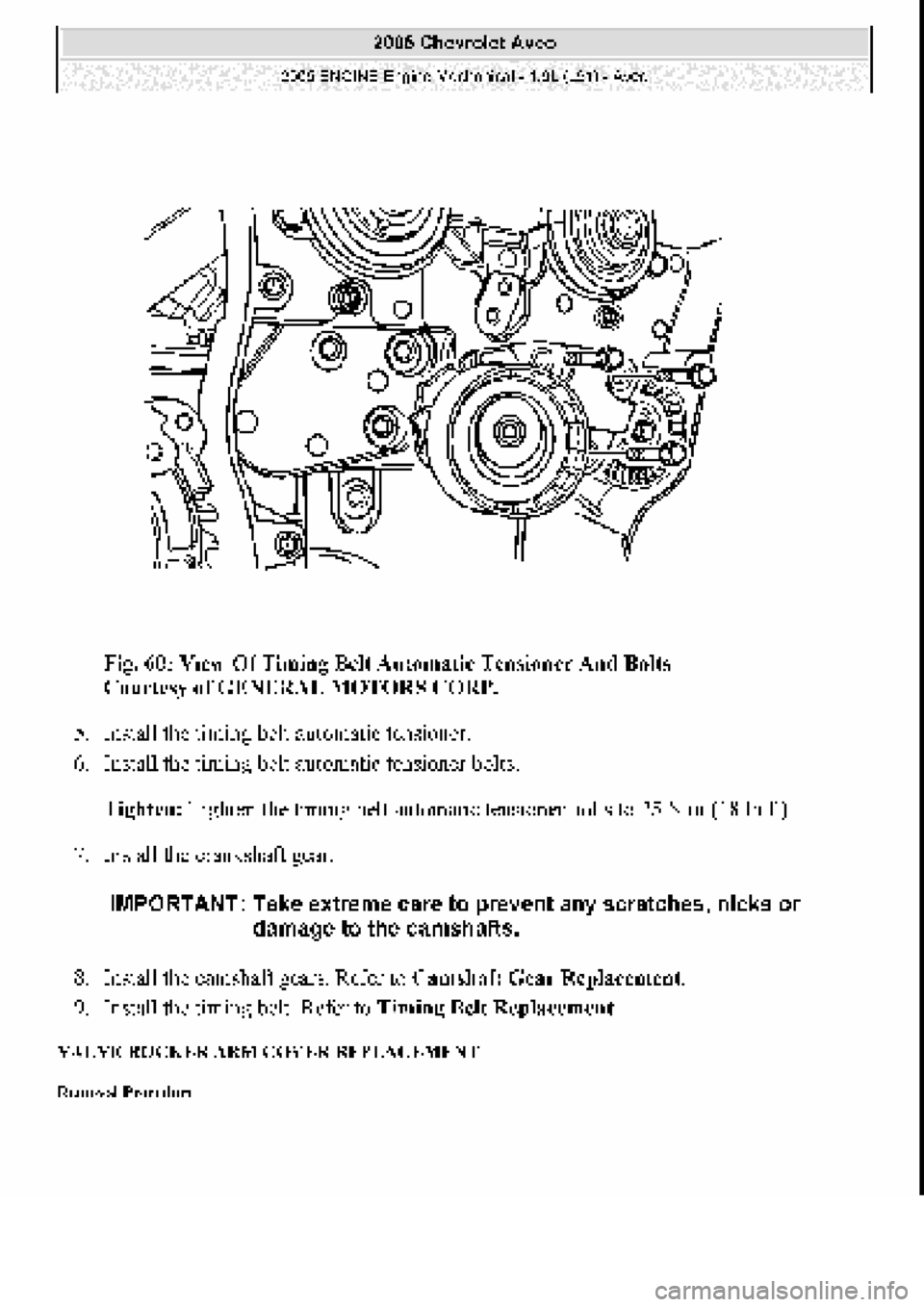 CHEVROLET AVEO 2002 Service Repair Manual CHEVROLET AVEO 2002 Service Repair Manual