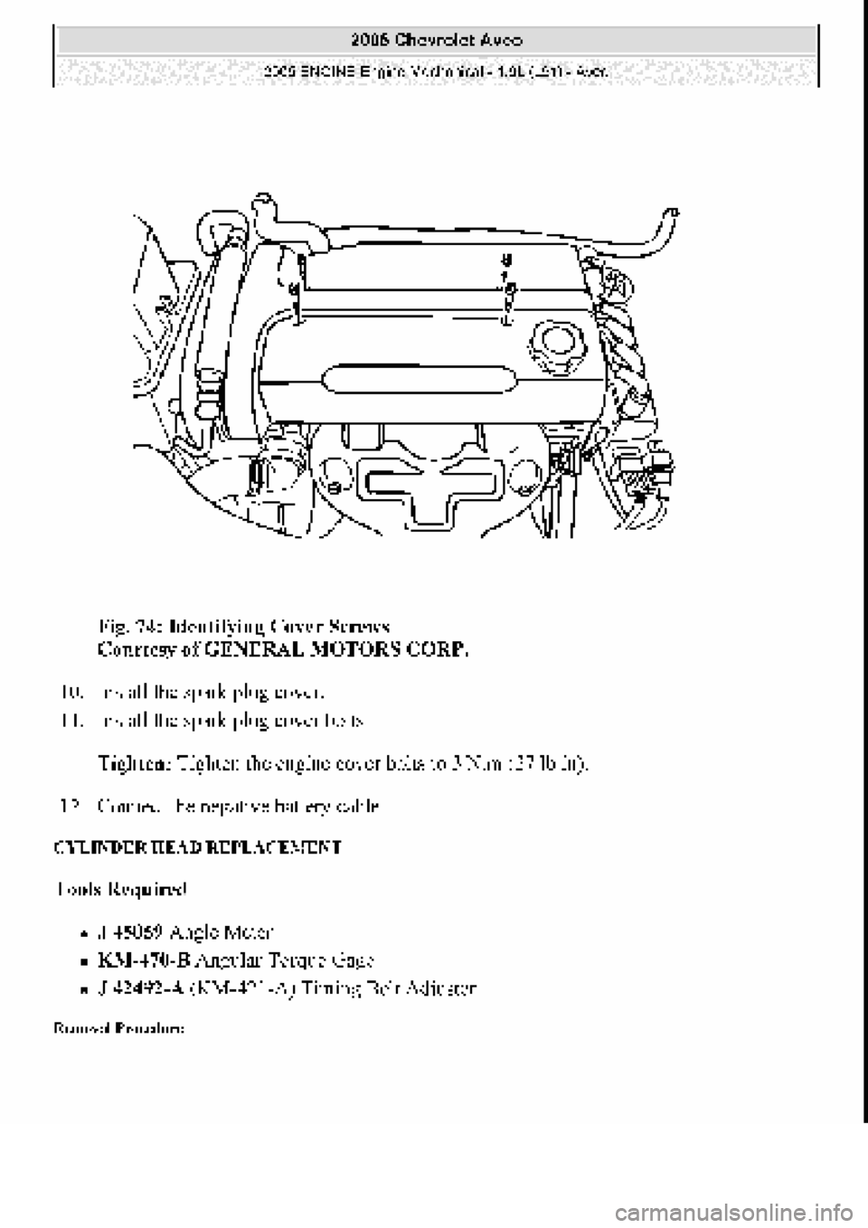 CHEVROLET AVEO 2002 Service Repair Manual CHEVROLET AVEO 2002 Service Repair Manual