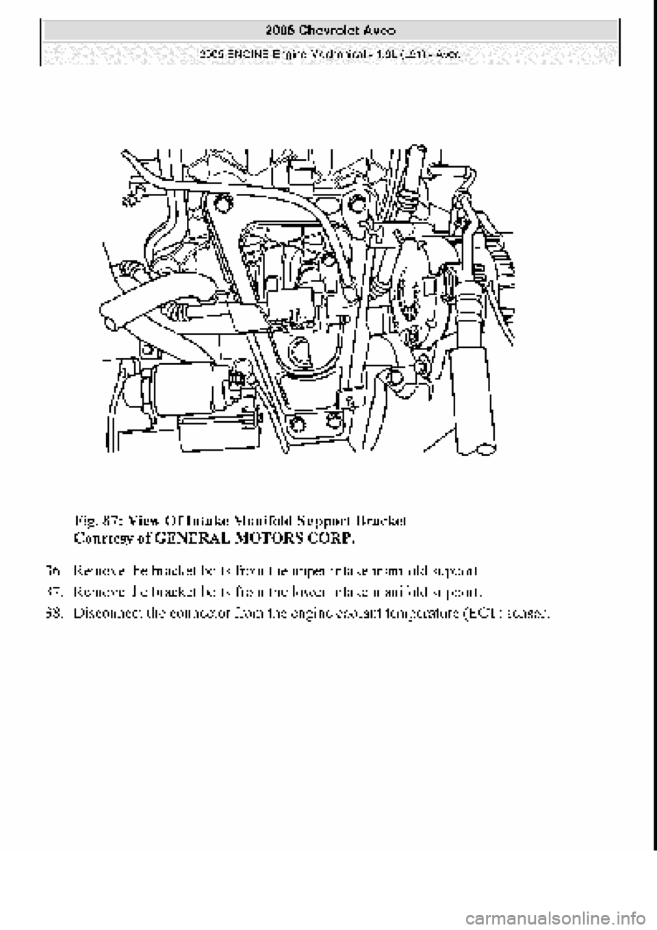 CHEVROLET AVEO 2002  Service Repair Manual 