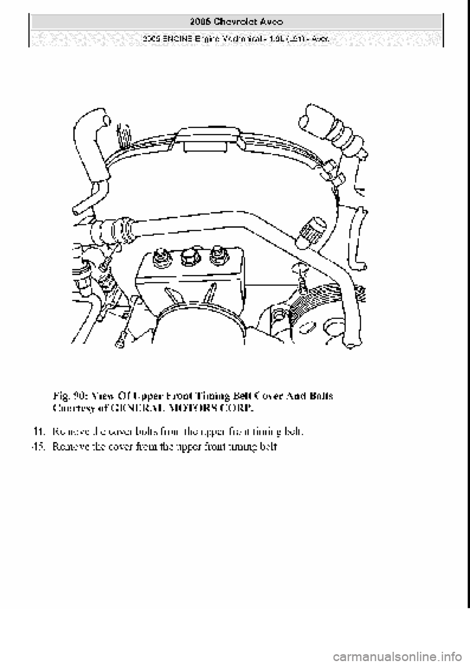 CHEVROLET AVEO 2002  Service Repair Manual 