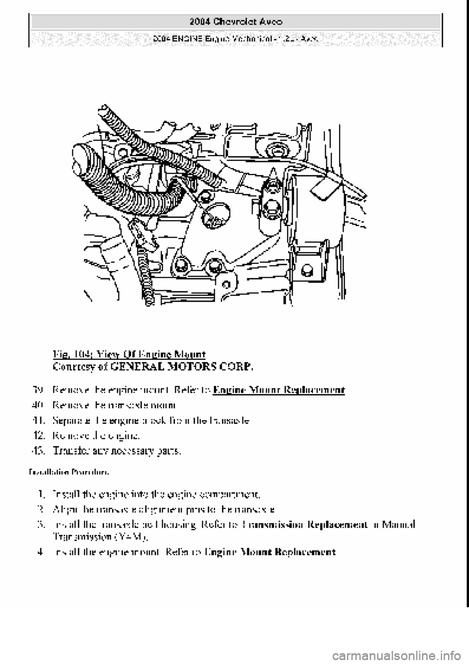 CHEVROLET AVEO 2002 Service Repair Manual CHEVROLET AVEO 2002 Service Repair Manual