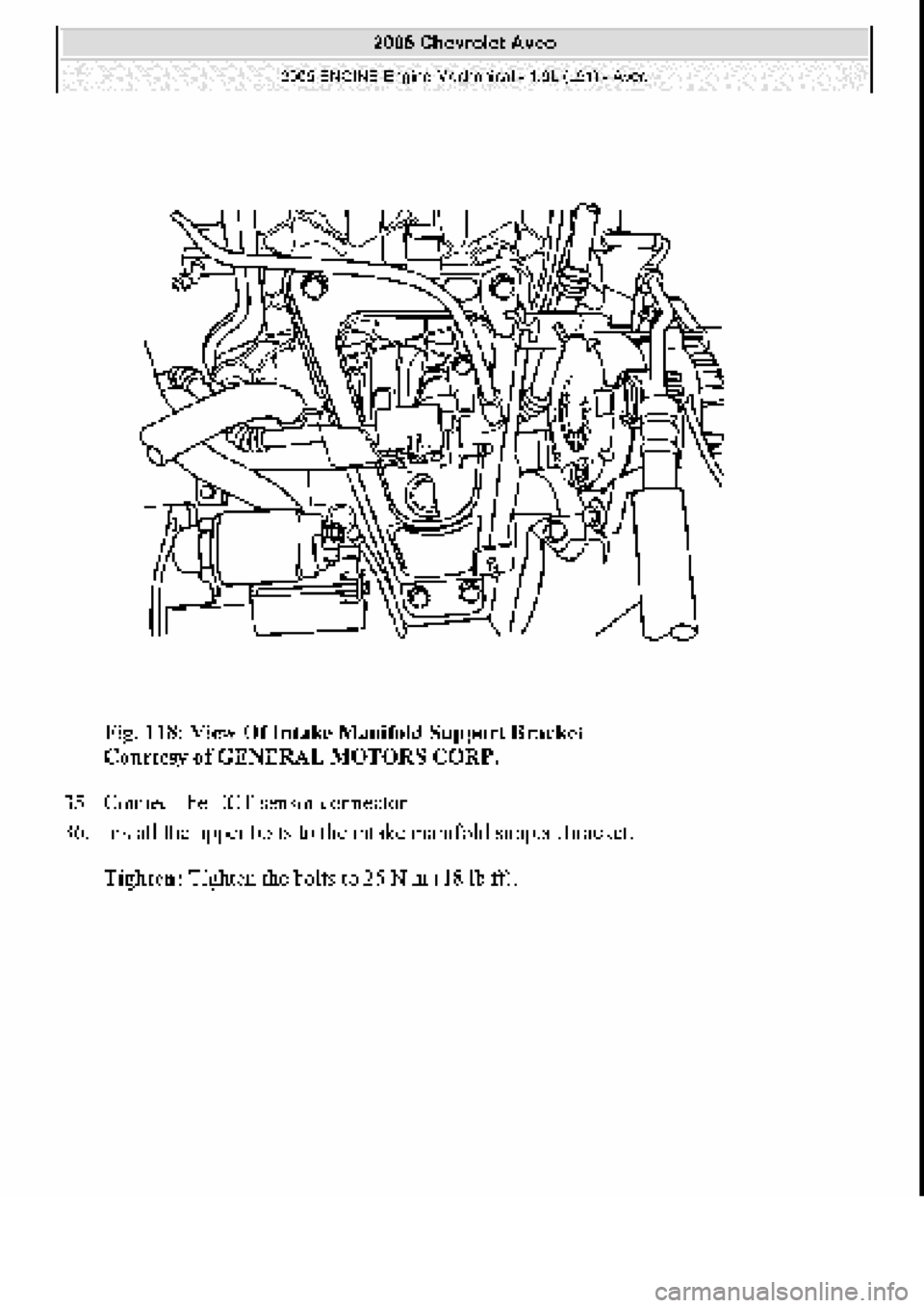 CHEVROLET AVEO 2002  Service Repair Manual 