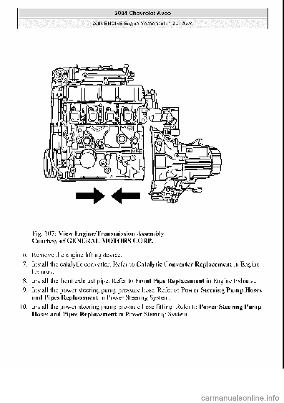 CHEVROLET AVEO 2002 Service Repair Manual CHEVROLET AVEO 2002 Service Repair Manual