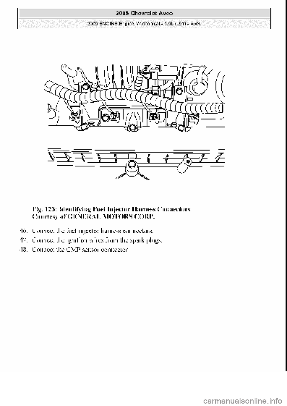 CHEVROLET AVEO 2002  Service Repair Manual 