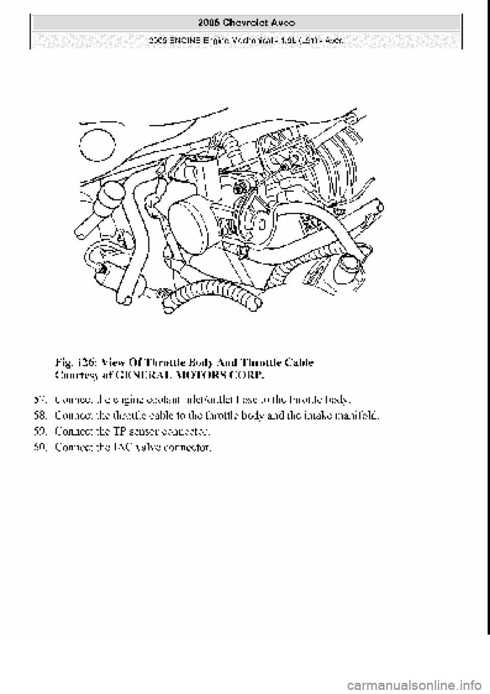 CHEVROLET AVEO 2002  Service Repair Manual 