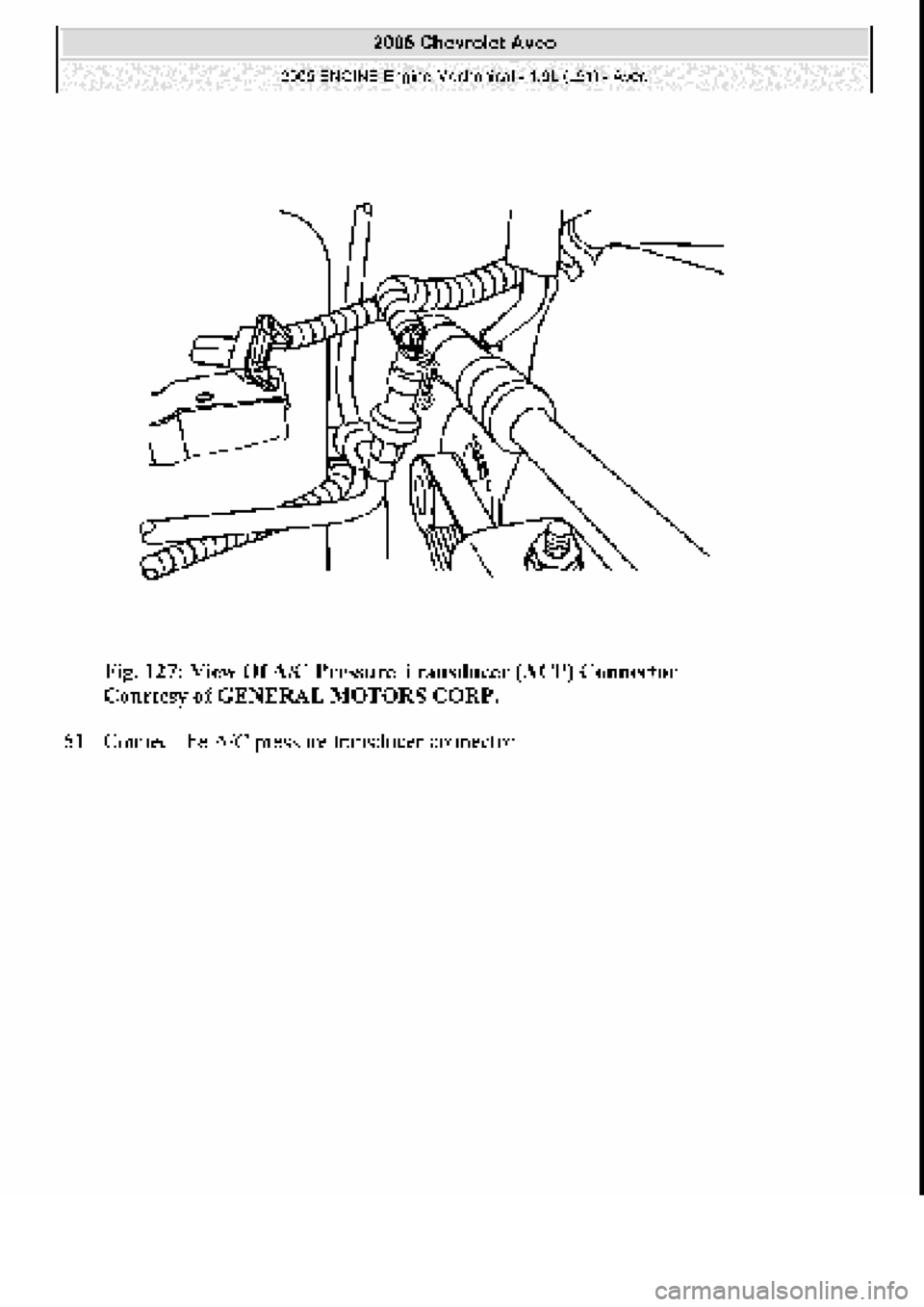CHEVROLET AVEO 2002  Service Repair Manual 