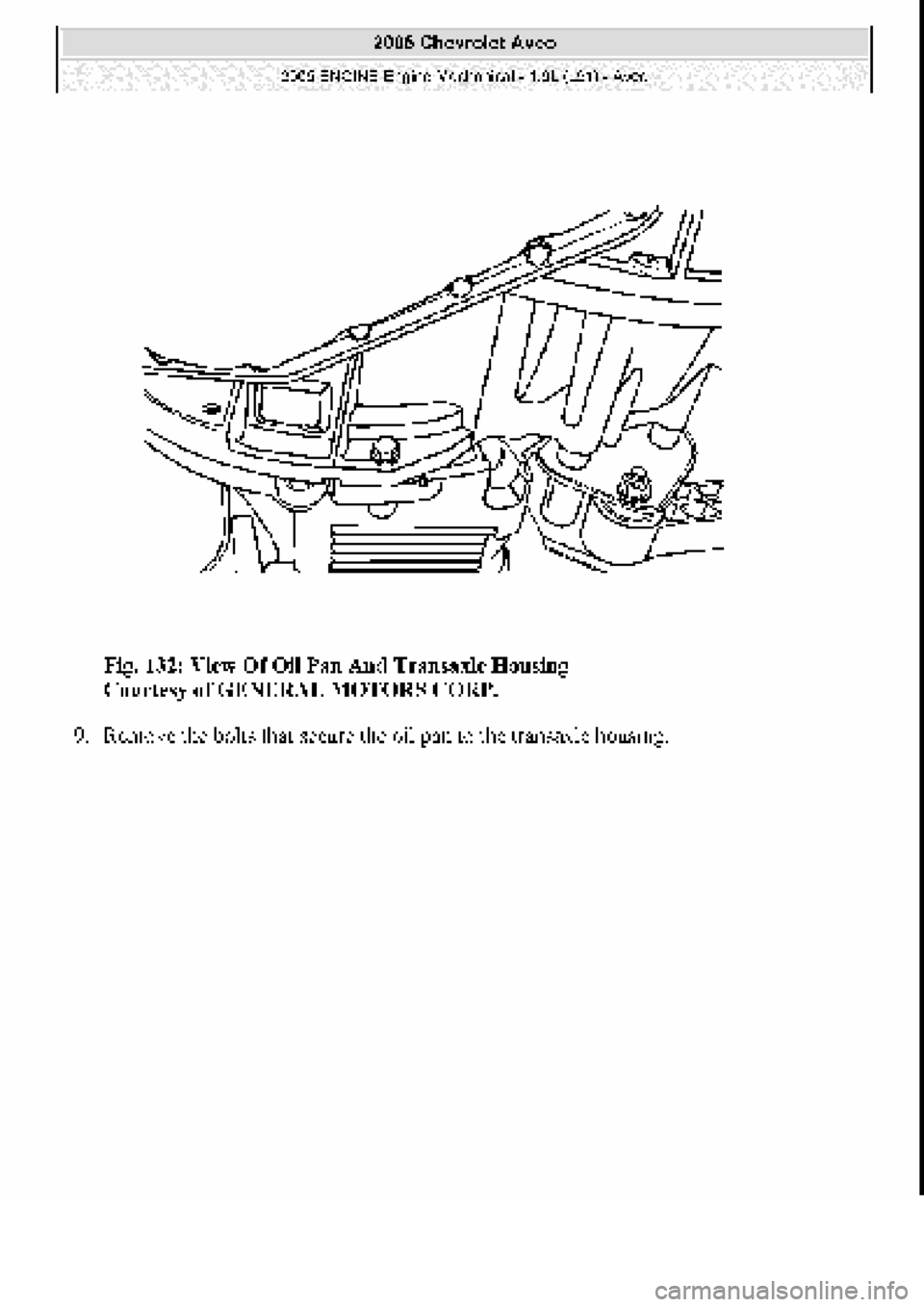 CHEVROLET AVEO 2002  Service Repair Manual 