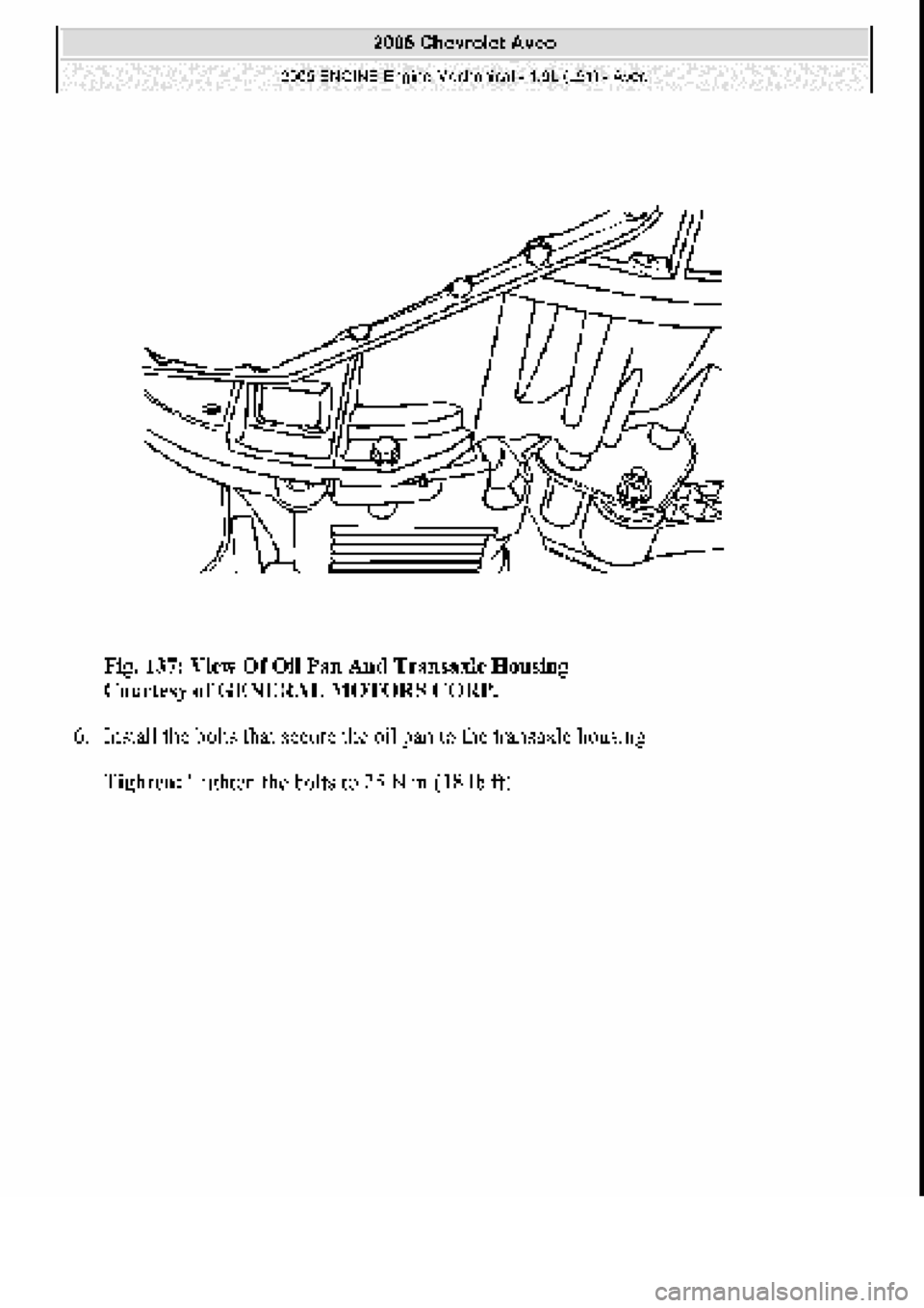 CHEVROLET AVEO 2002  Service Repair Manual 