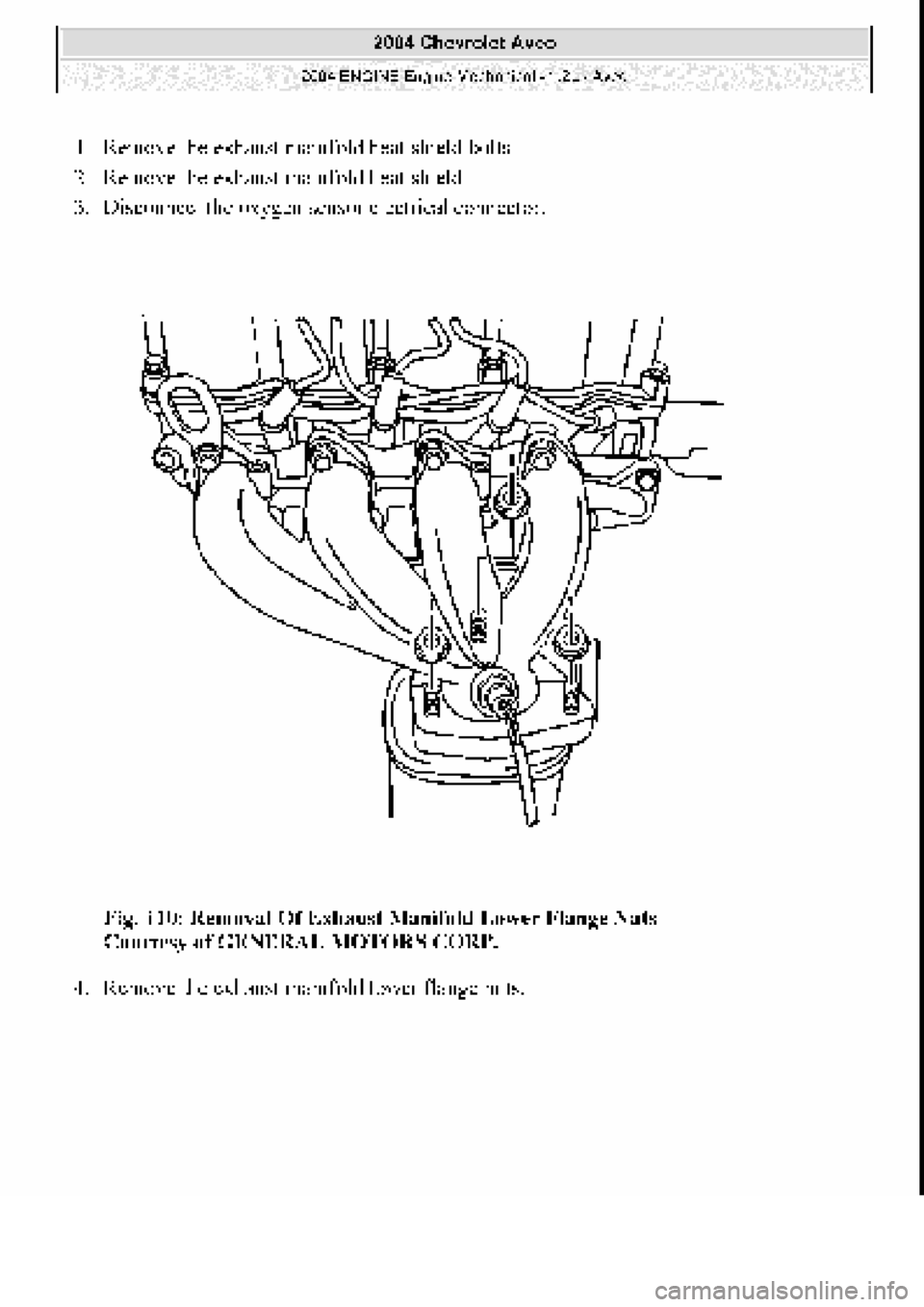 CHEVROLET AVEO 2002 Service Repair Manual CHEVROLET AVEO 2002 Service Repair Manual