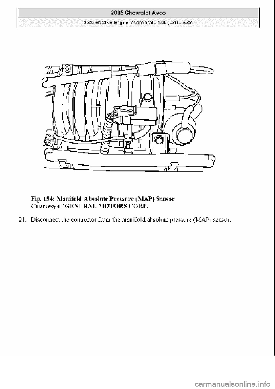 CHEVROLET AVEO 2002  Service Repair Manual 