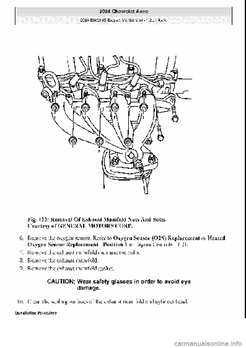 CHEVROLET AVEO 2002 Service Repair Manual CHEVROLET AVEO 2002 Service Repair Manual
