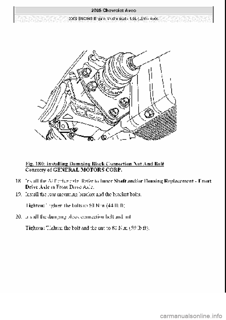 CHEVROLET AVEO 2002 Service Repair Manual CHEVROLET AVEO 2002 Service Repair Manual