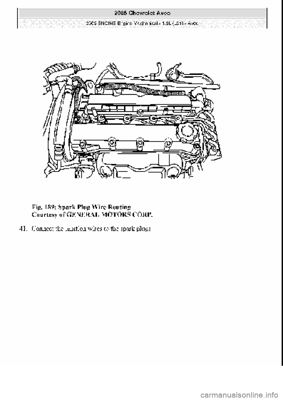 CHEVROLET AVEO 2002 Service Repair Manual CHEVROLET AVEO 2002 Service Repair Manual