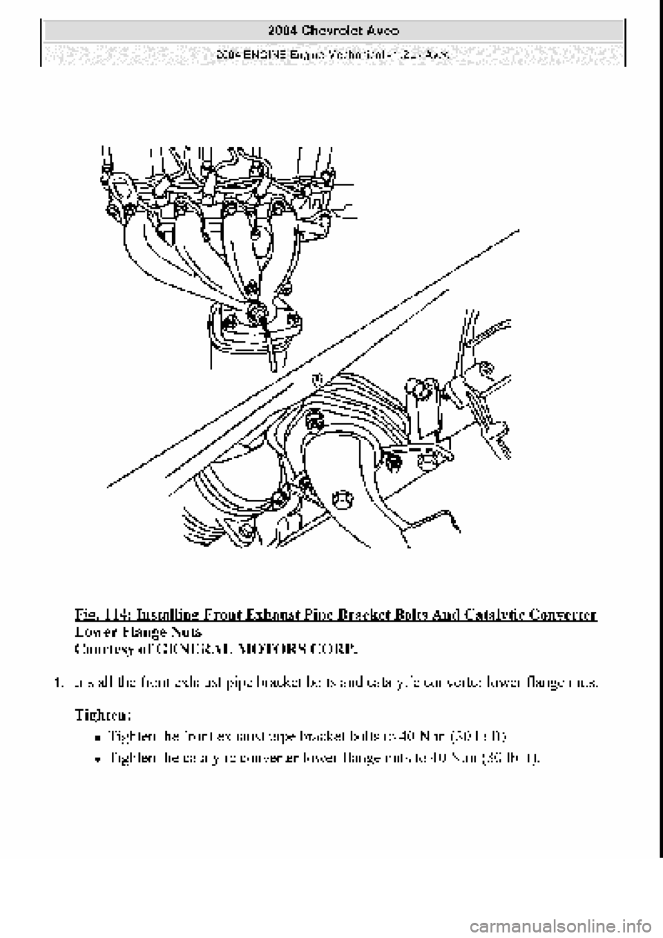 CHEVROLET AVEO 2002 Service Repair Manual CHEVROLET AVEO 2002 Service Repair Manual