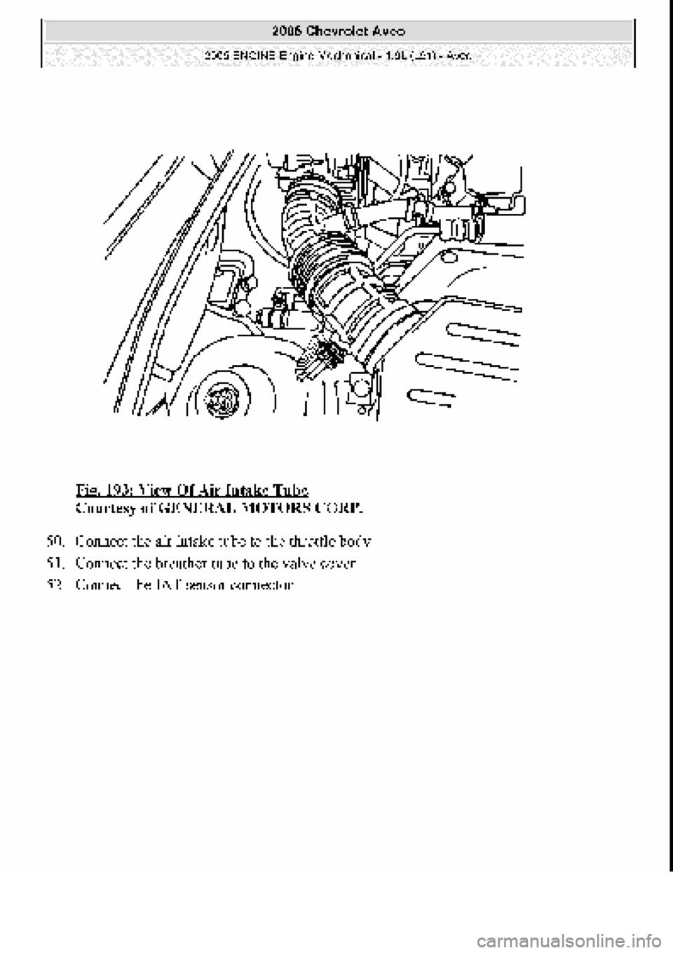 CHEVROLET AVEO 2002 Service Repair Manual CHEVROLET AVEO 2002 Service Repair Manual