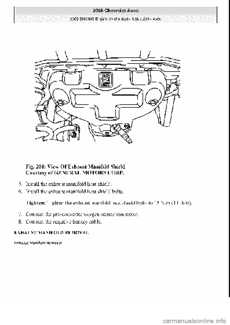 CHEVROLET AVEO 2002 Service Repair Manual CHEVROLET AVEO 2002 Service Repair Manual