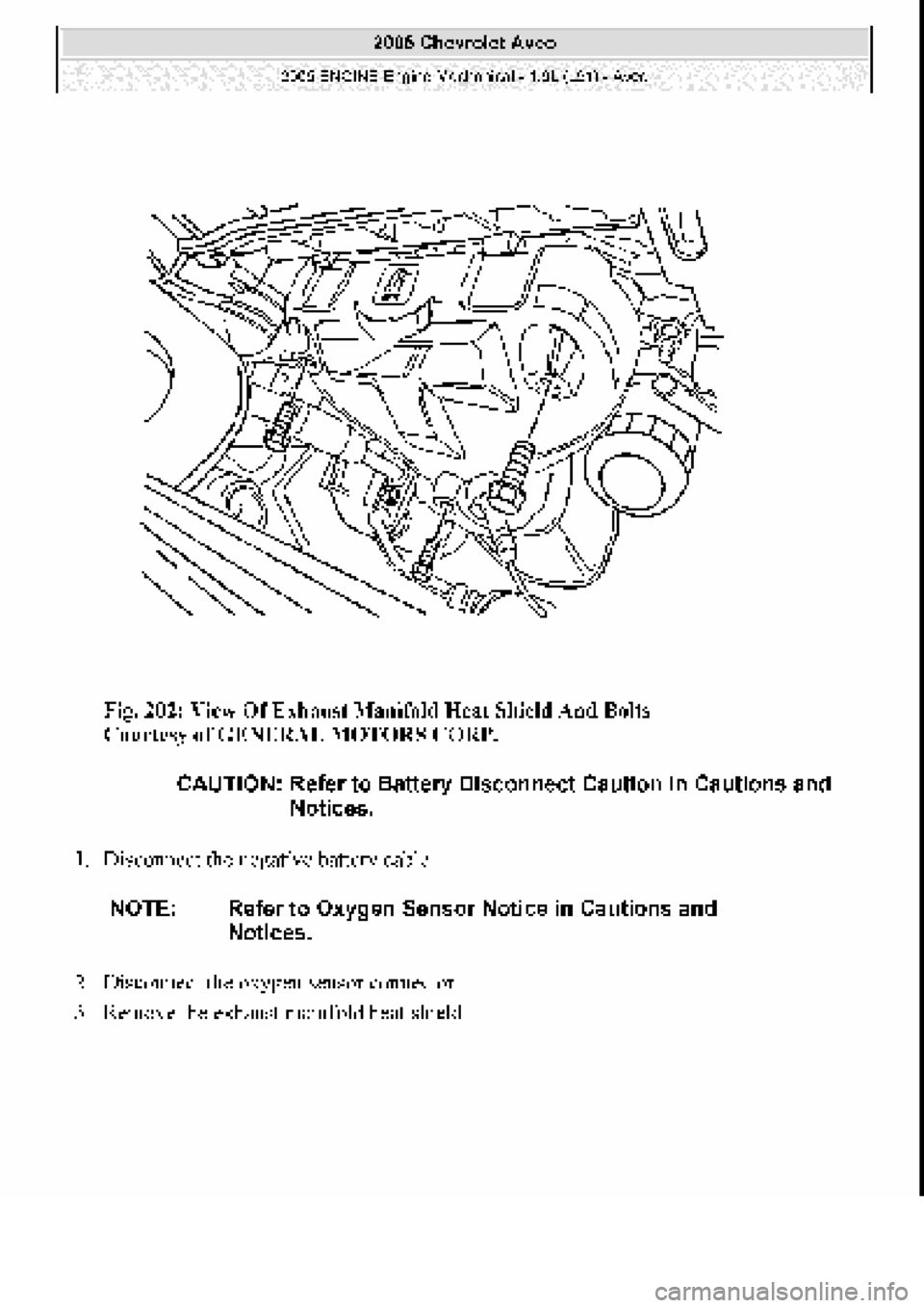 CHEVROLET AVEO 2002 Service Repair Manual CHEVROLET AVEO 2002 Service Repair Manual