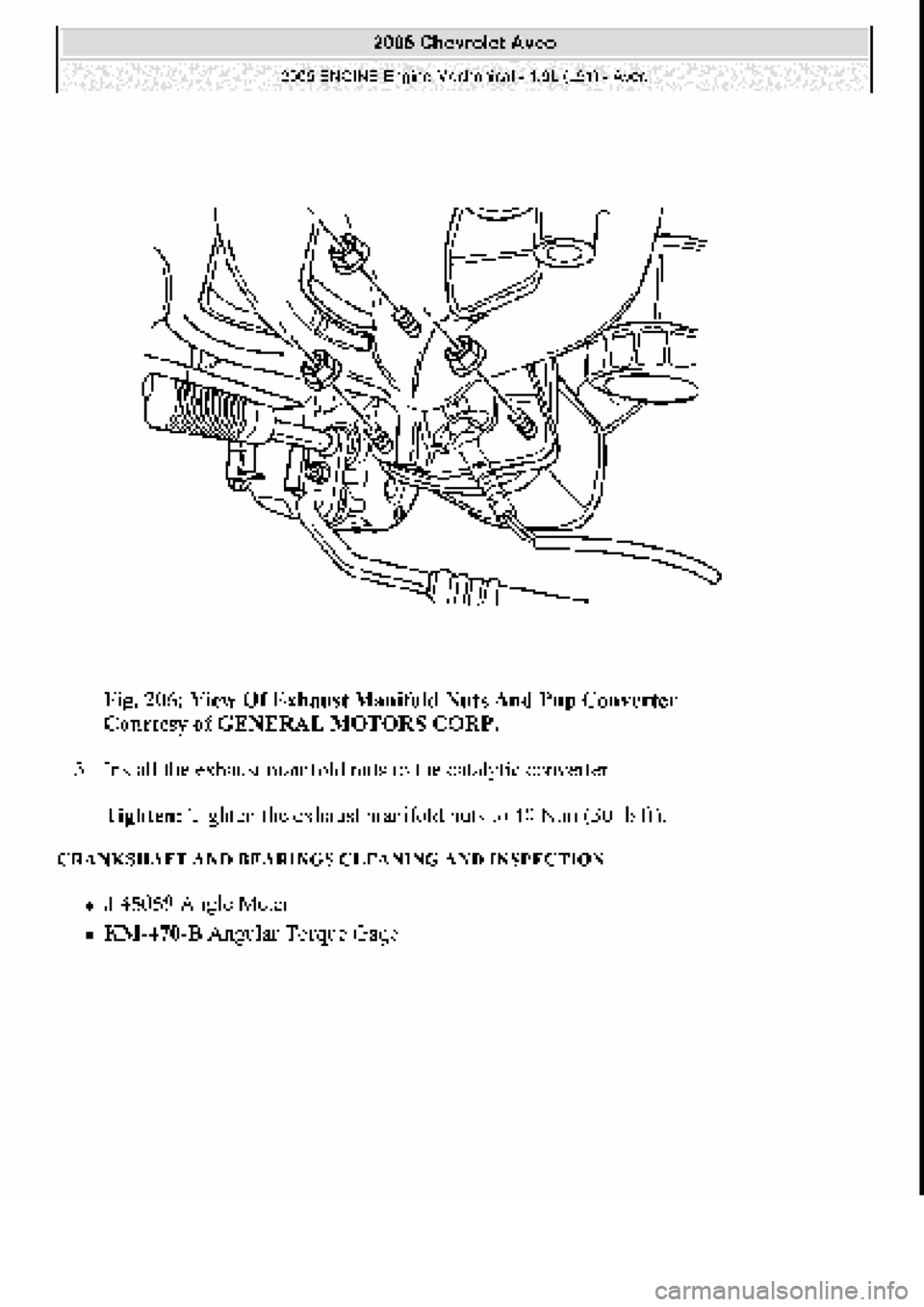 CHEVROLET AVEO 2002 Service Repair Manual CHEVROLET AVEO 2002 Service Repair Manual