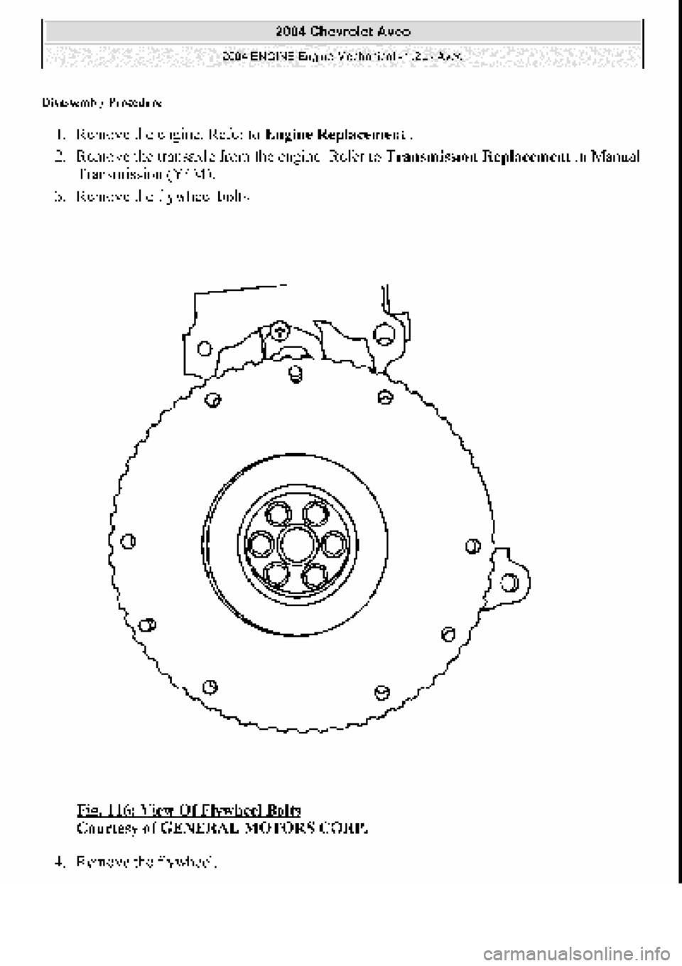 CHEVROLET AVEO 2002 Service Repair Manual CHEVROLET AVEO 2002 Service Repair Manual