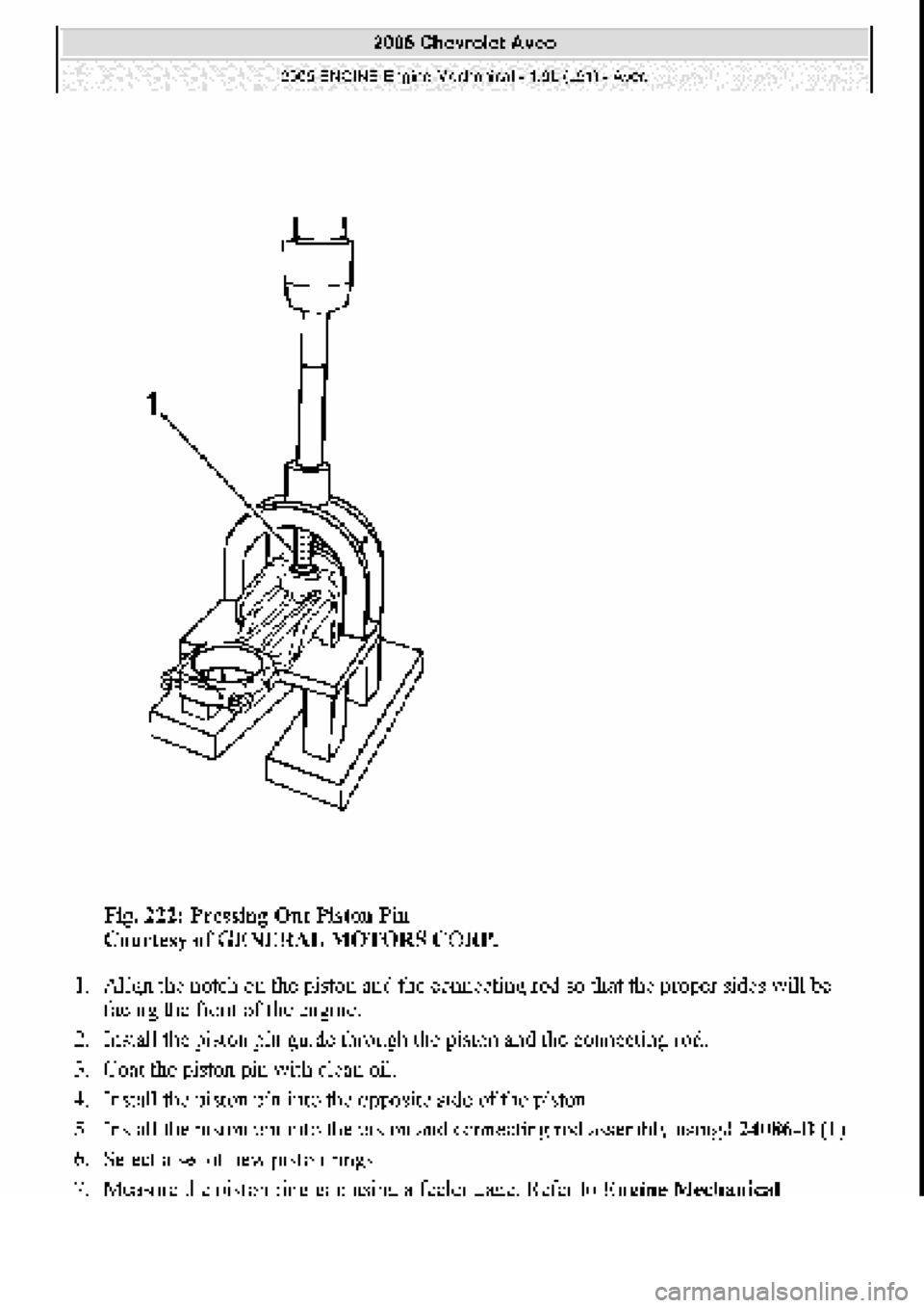 CHEVROLET AVEO 2002 Service Repair Manual CHEVROLET AVEO 2002 Service Repair Manual